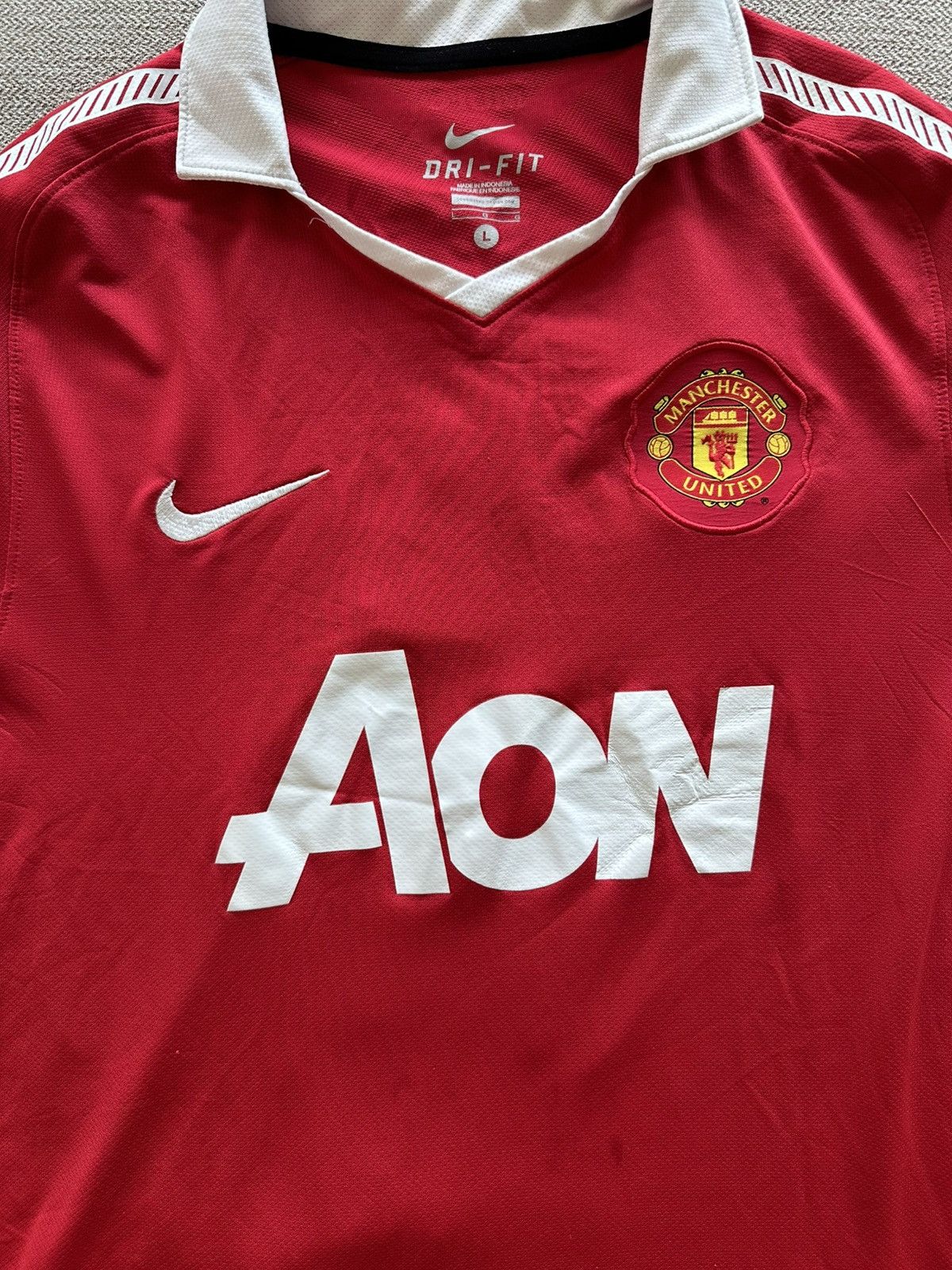 Other Jersey Manchester United 2010 Michael Owen #7 Size US L / EU 52-54 / 3 - 3 Thumbnail
