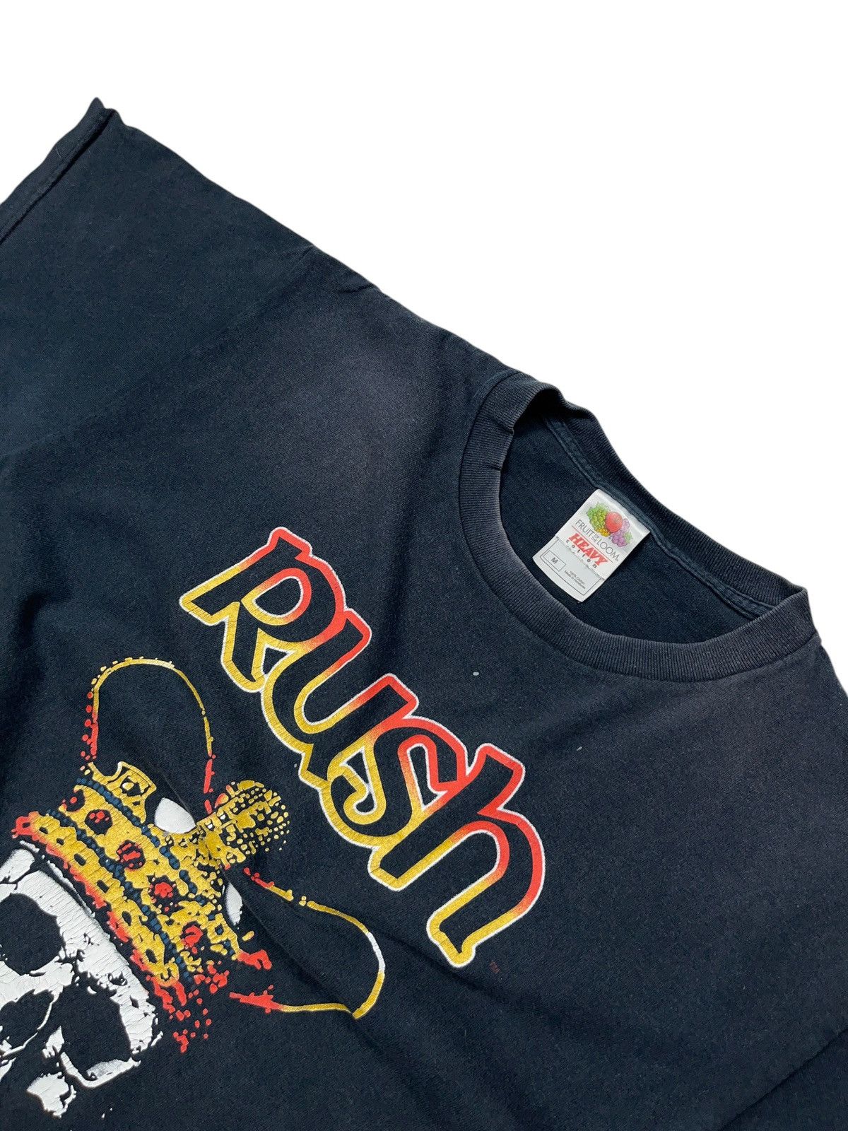 Band Tees × Vintage Vintage 00s Rush A Farewell To Kings Faded T-shirt Size US M / EU 48-50 / 2 - 5 Thumbnail