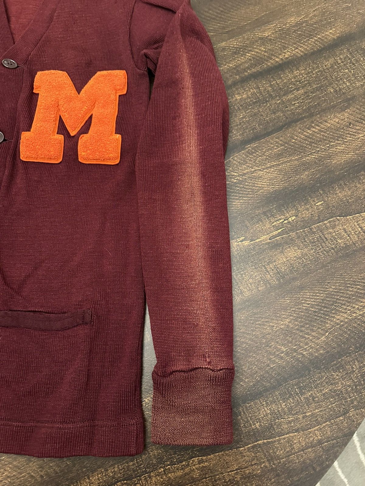 Wilson VTG 50’s/60’s Wilson’s Letterman Sweater-28.5x17.5-(Men’s S) Size US S / EU 44-46 / 1 - 2 Thumbnail