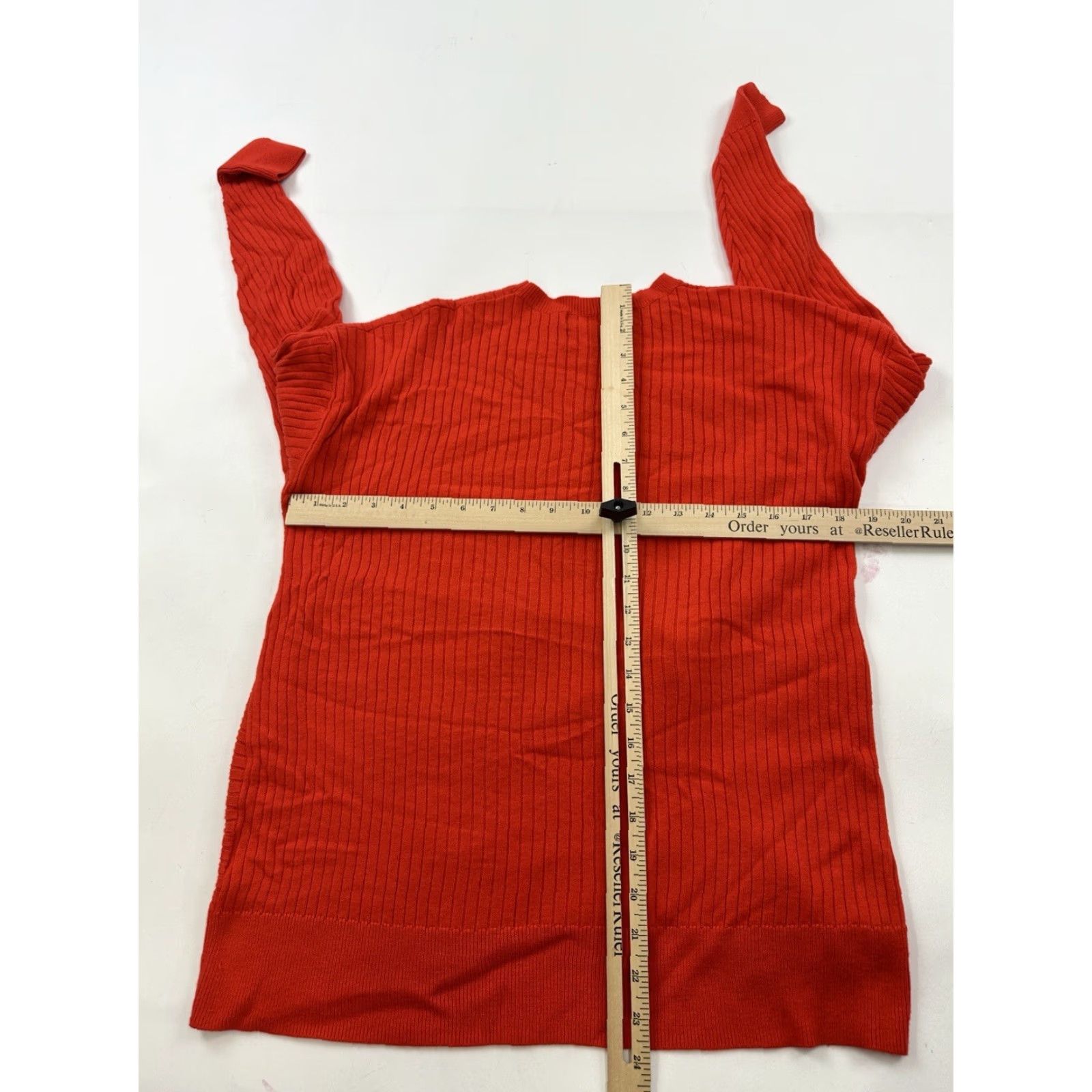Vintage VINTAGE Something Navy Sweater Womens XXS 2XS Red Pullover Cashmere Blend Size XXS / US 00 / IT 34 - 5 Thumbnail