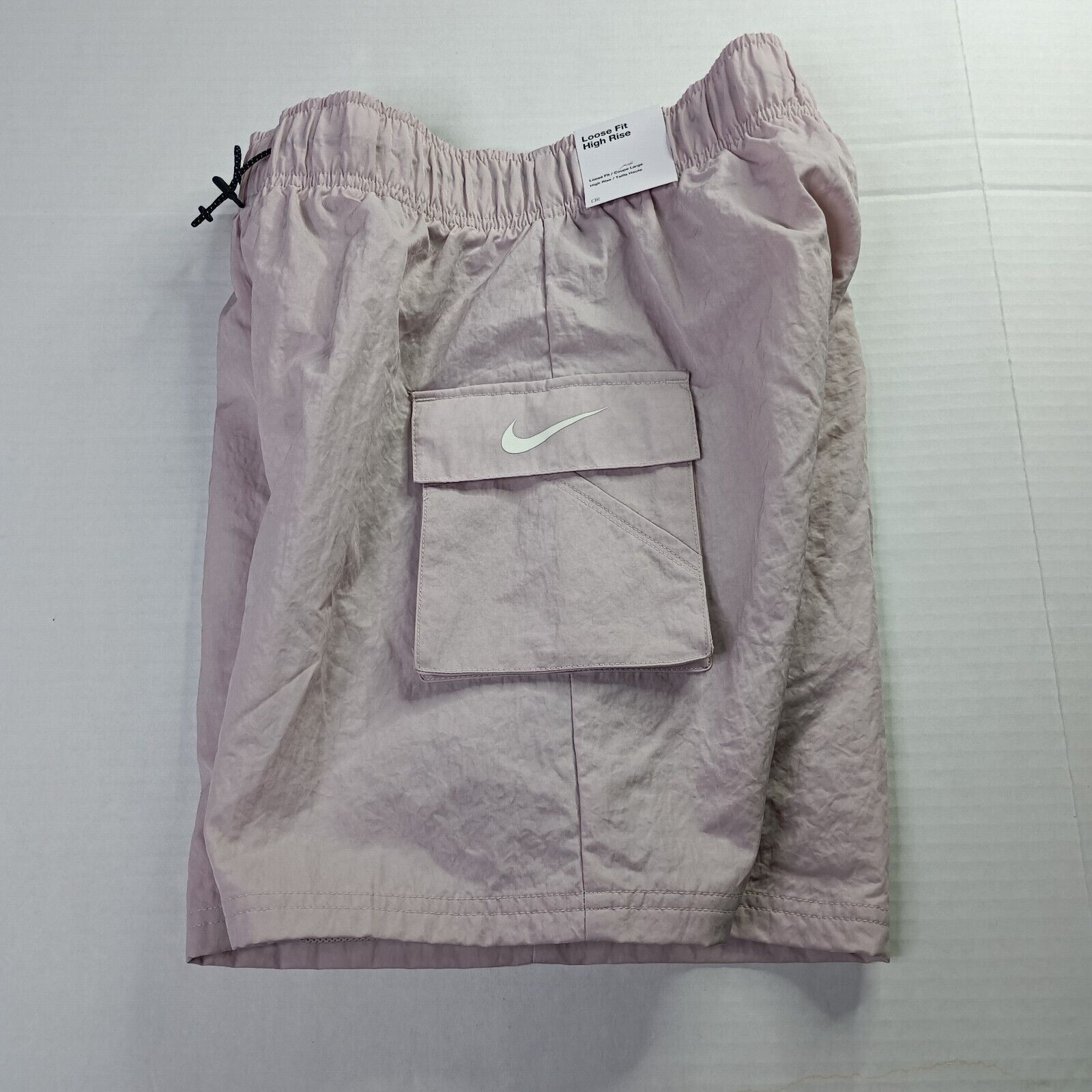 Nike Nike Sportswear Cargo Shorts Women's XS Purple High-Rise Size 26" / US 2 / IT 38 - 9 Thumbnail