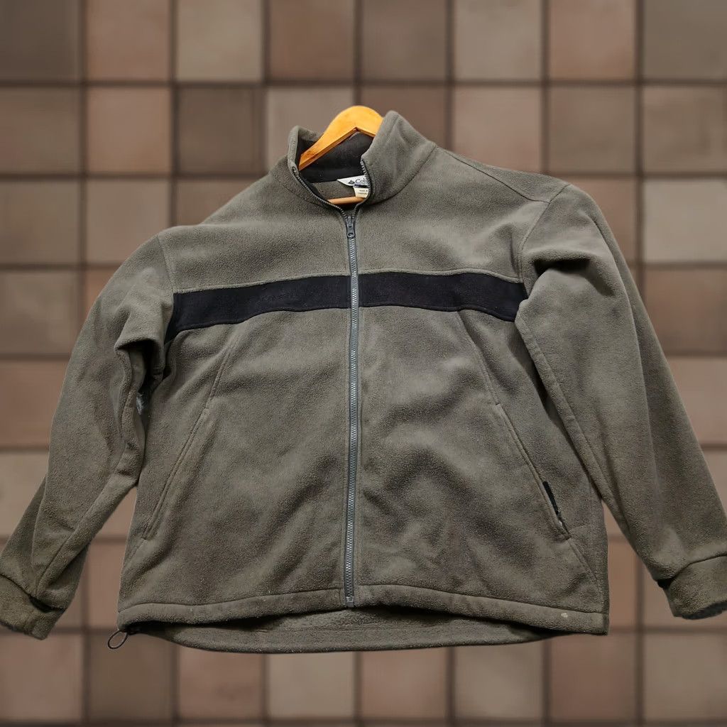 Vintage Columbia Men's XL Gray Fleece Jacket Interchange Full Zip 3-in-1 Upright PFG Casual Mens Size US XL / EU 56 / 4 - 1 Thumbnail