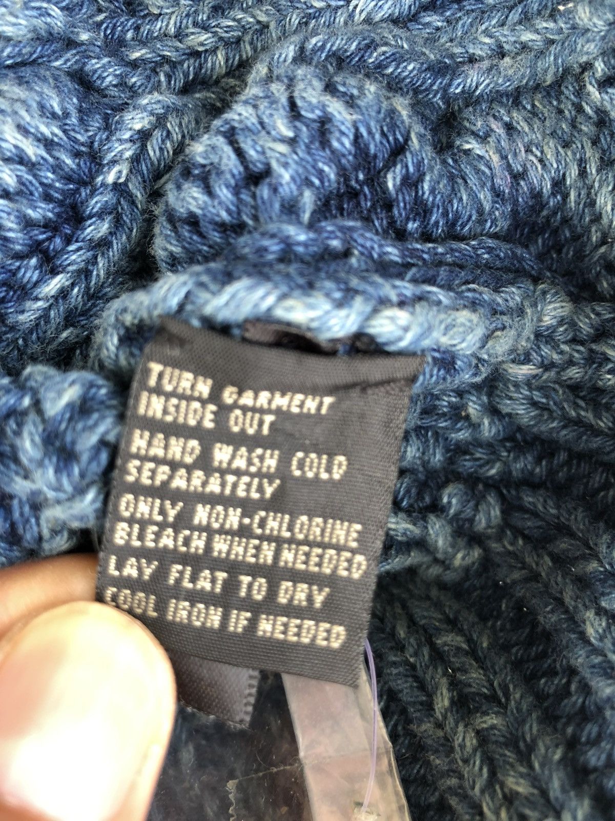 RRL Ralph Lauren RRL Ralph Lauren Hand Knit Cardigan Size US S / EU 44-46 / 1 - 18 Thumbnail