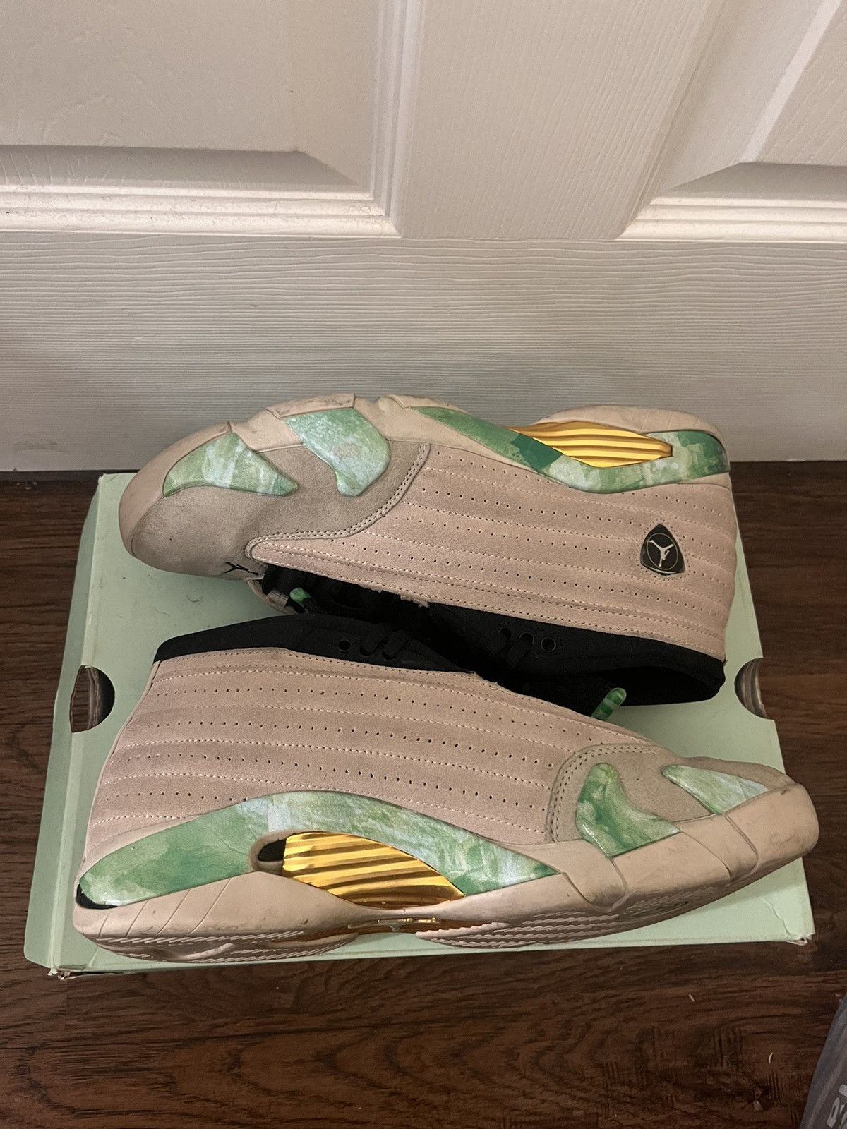 Jordan Brand × Nike Aleali may Jordan 14 Size US 9.5 / EU 42-43 - 3 Thumbnail