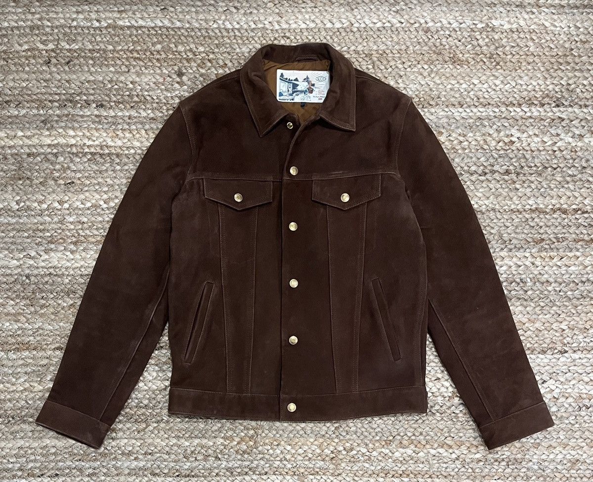 Nudie Jeans Robby Nubuck Suede Jacket - Brown | Grailed