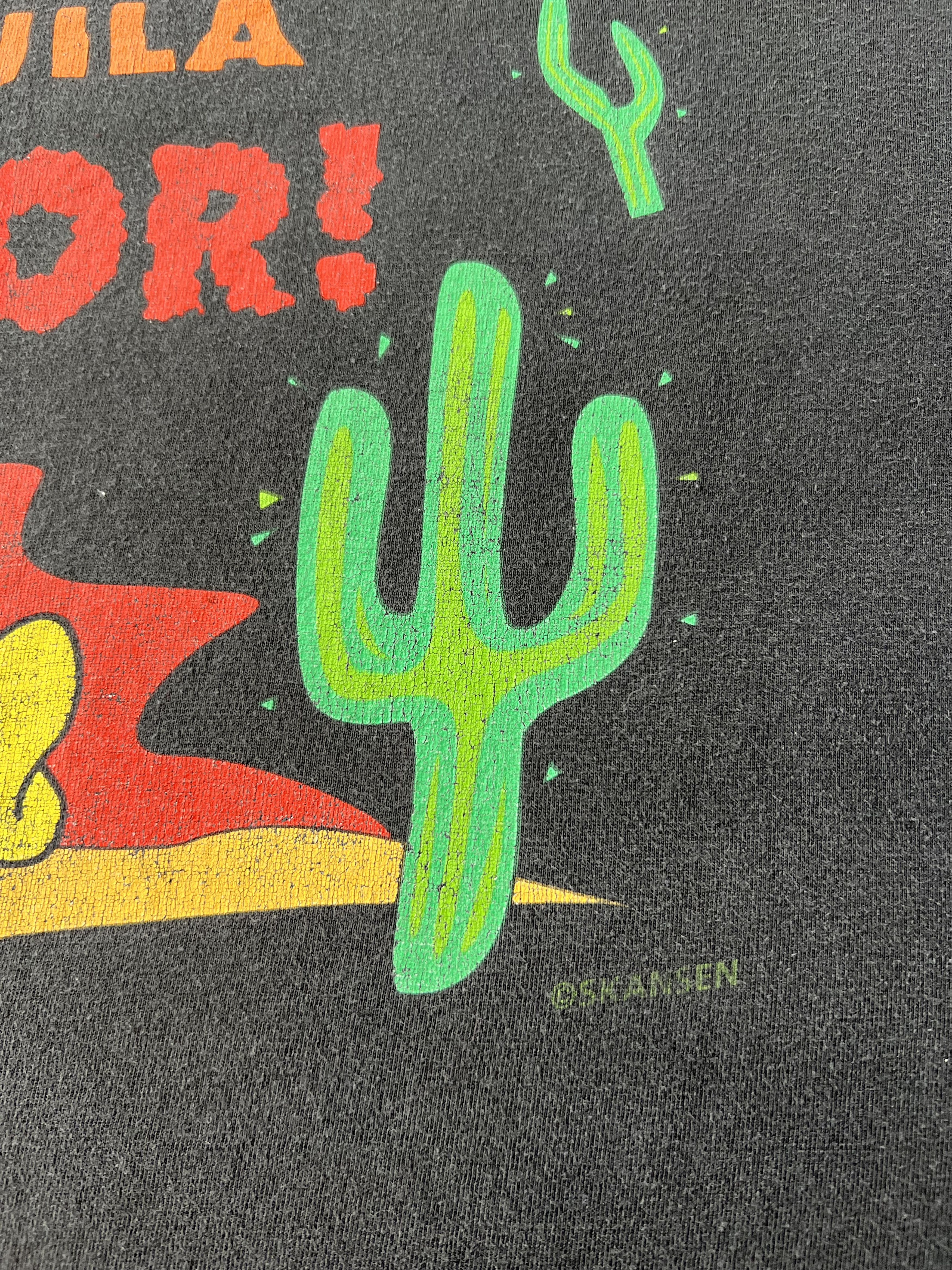 Vintage Vintage 90s One Tequila Two Tequila Three Tequila Floor Tee Size US XL / EU 56 / 4 - 7 Thumbnail