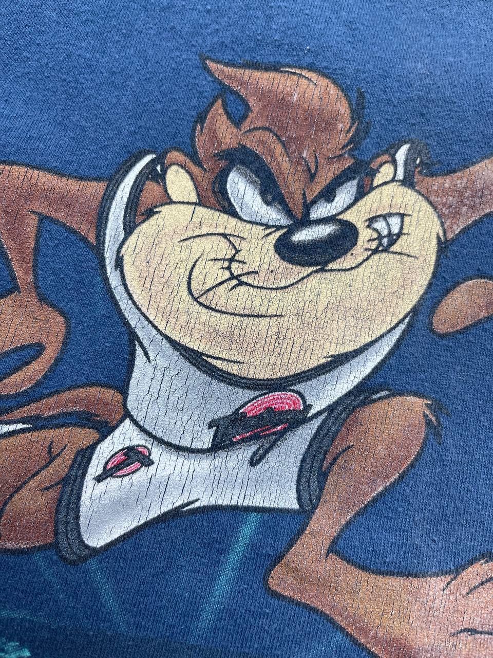 Vintage 1996 space jam long sleeve tee Taz shirt Size US L / EU 52-54 / 3 - 8 Thumbnail