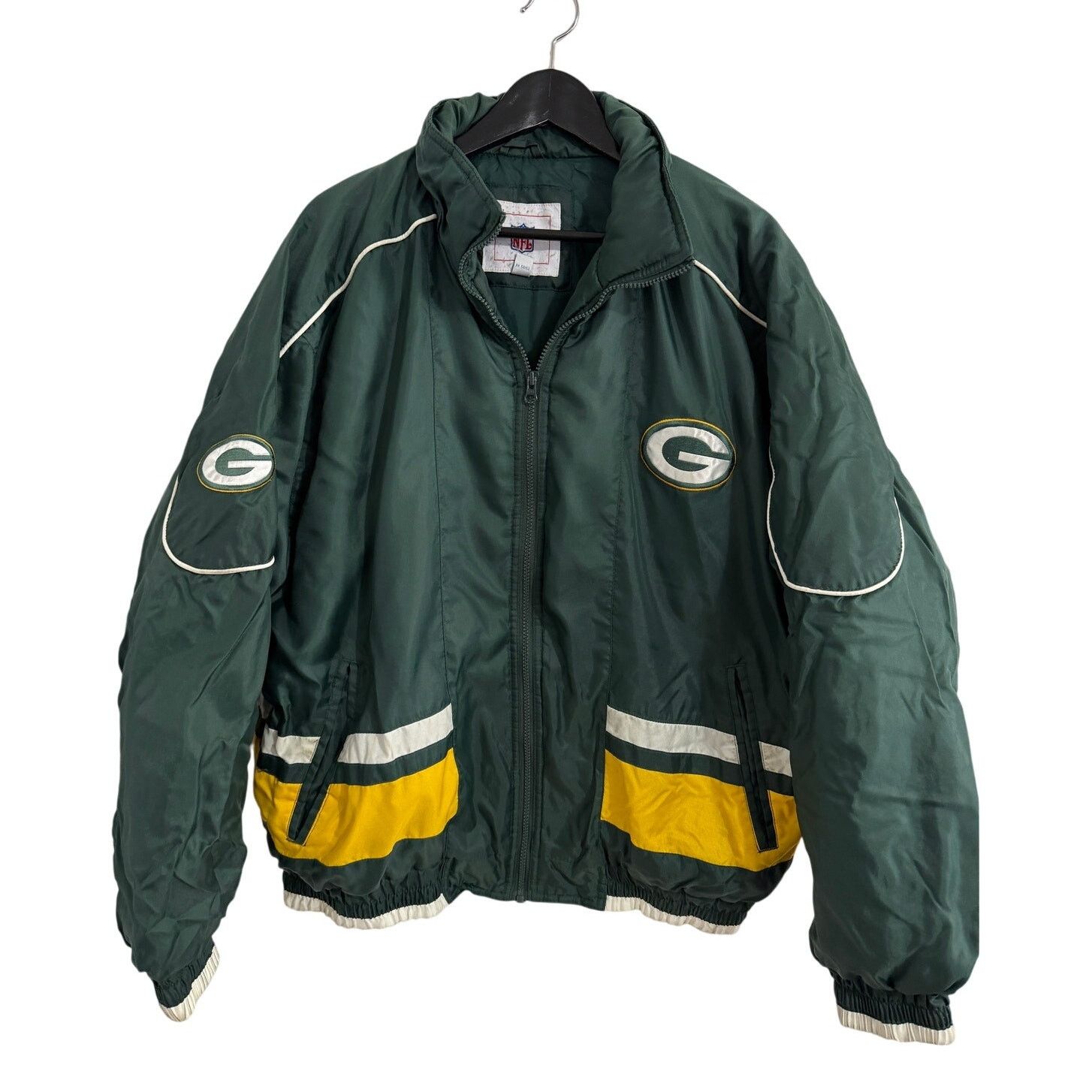 NFL Vintage Green Bay Packers Puffer Jacket Size XL Size US XL / EU 56 / 4 - 1 Thumbnail