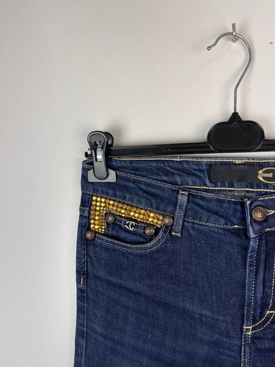 Just Cavalli Just Cavalli vintage gold stud embellished woman size 27 Size 27" / US 4 / IT 40 - 8 Thumbnail
