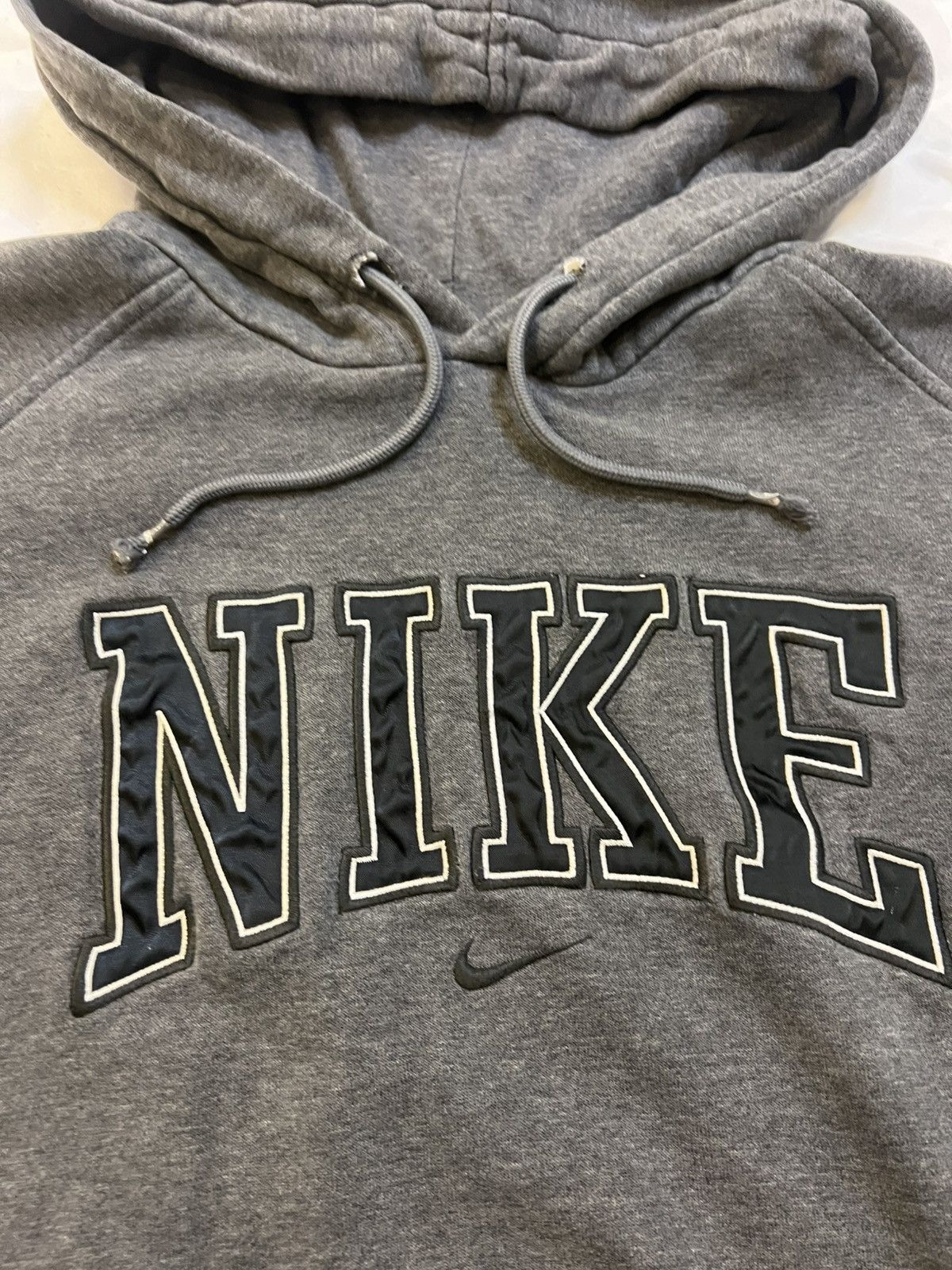 Nike × Vintage Y2K NIKE Spell-Out Hoodie Size US L / EU 52-54 / 3 - 1 Thumbnail