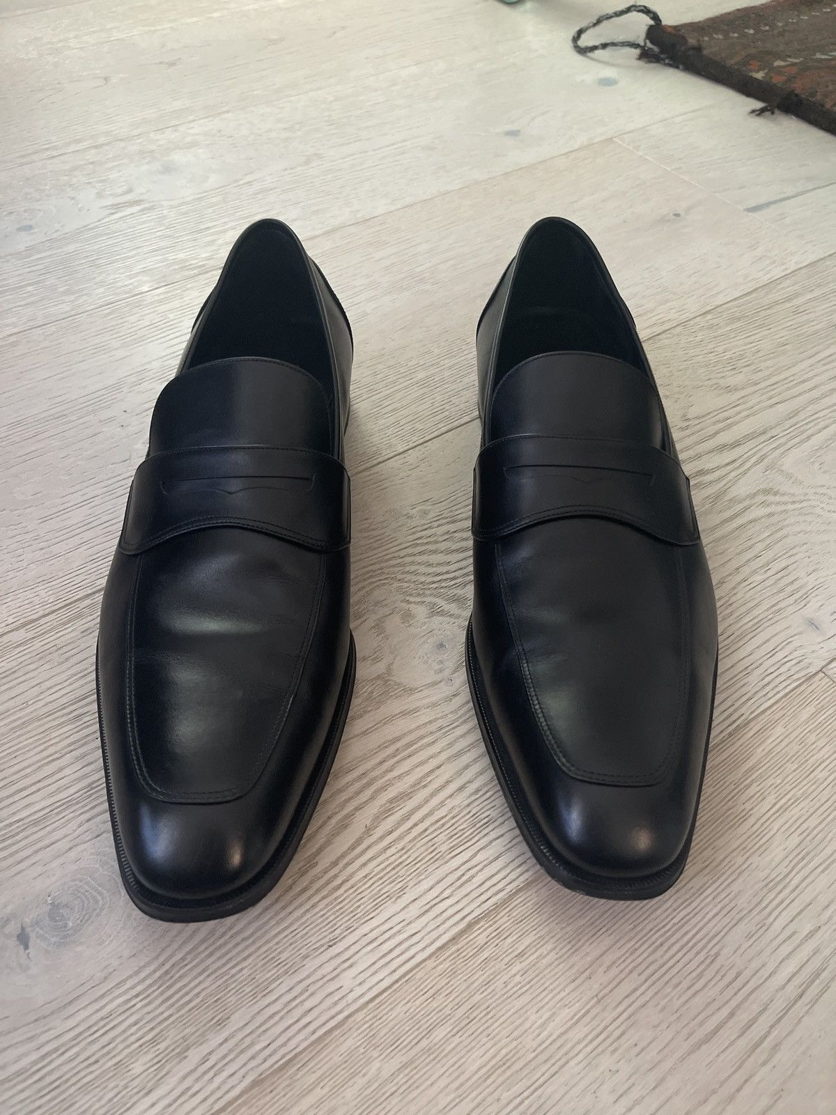 Salvatore Ferragamo RARE SIZE 17 FERRAGAMO PENNY LOAFERS Size US 15 / EU 48 - 4 Thumbnail