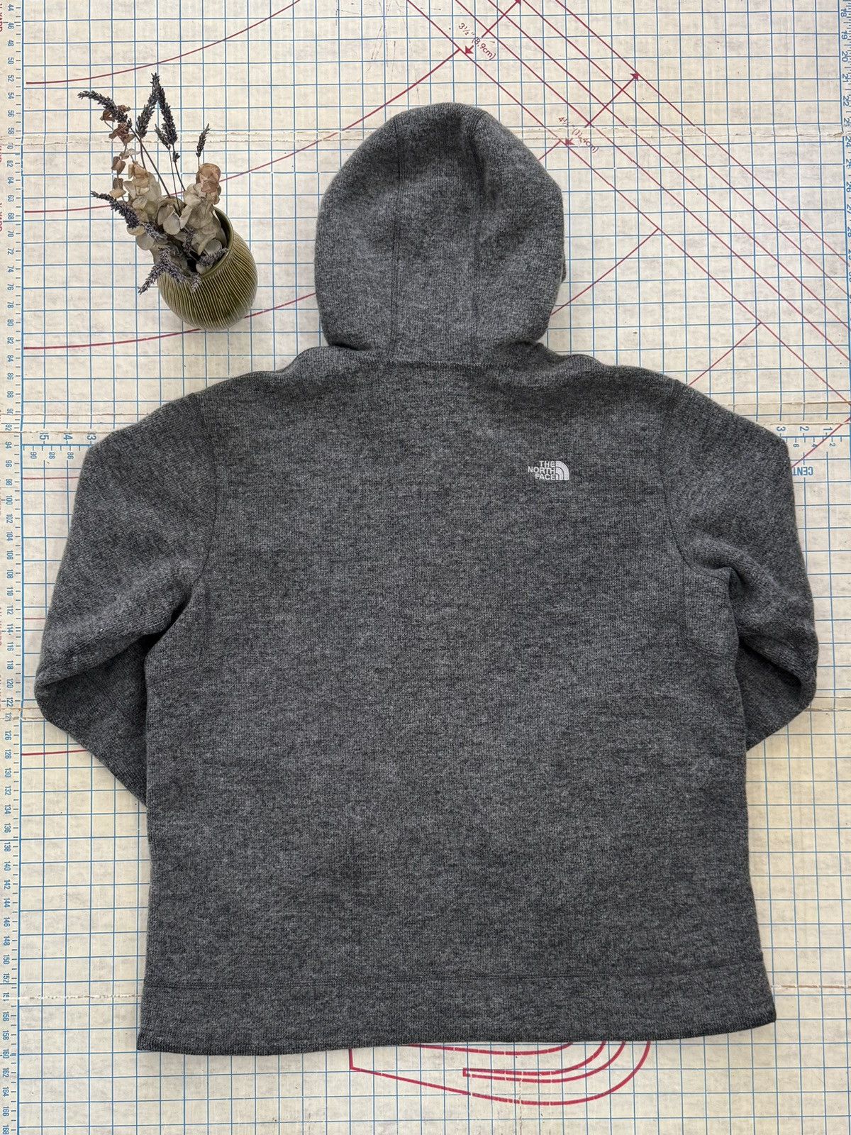 The North Face The North Face Sherpa Lined Hoodie Wool Blend Gray Mens XXL Size US XXL / EU 58 / 5 - 13 Thumbnail