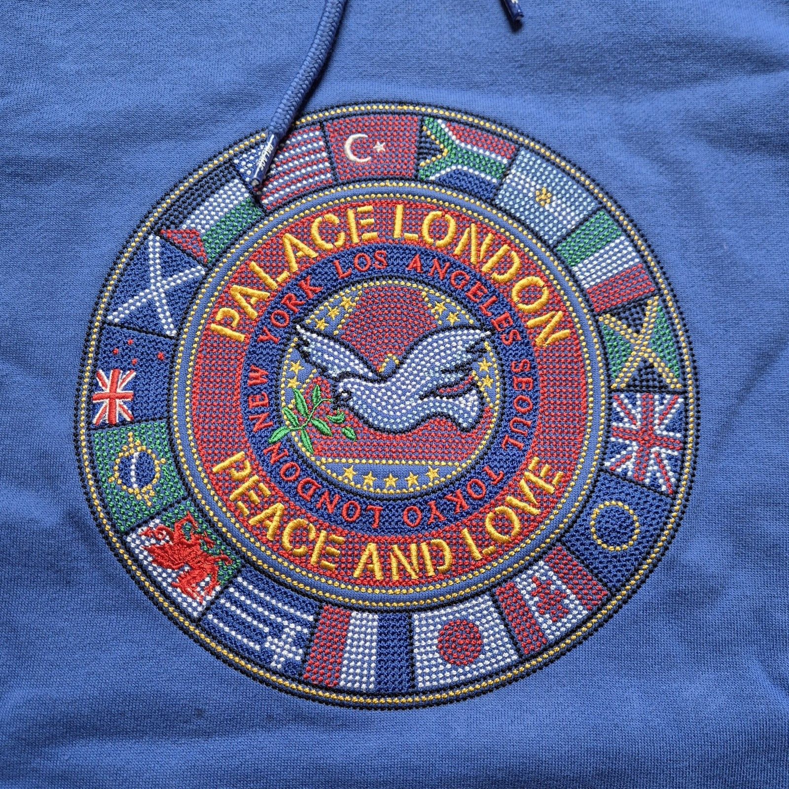 Palace Palace Nations Hood Blue XL Brand New FW24 Size US XL / EU 56 / 4 - 3 Thumbnail