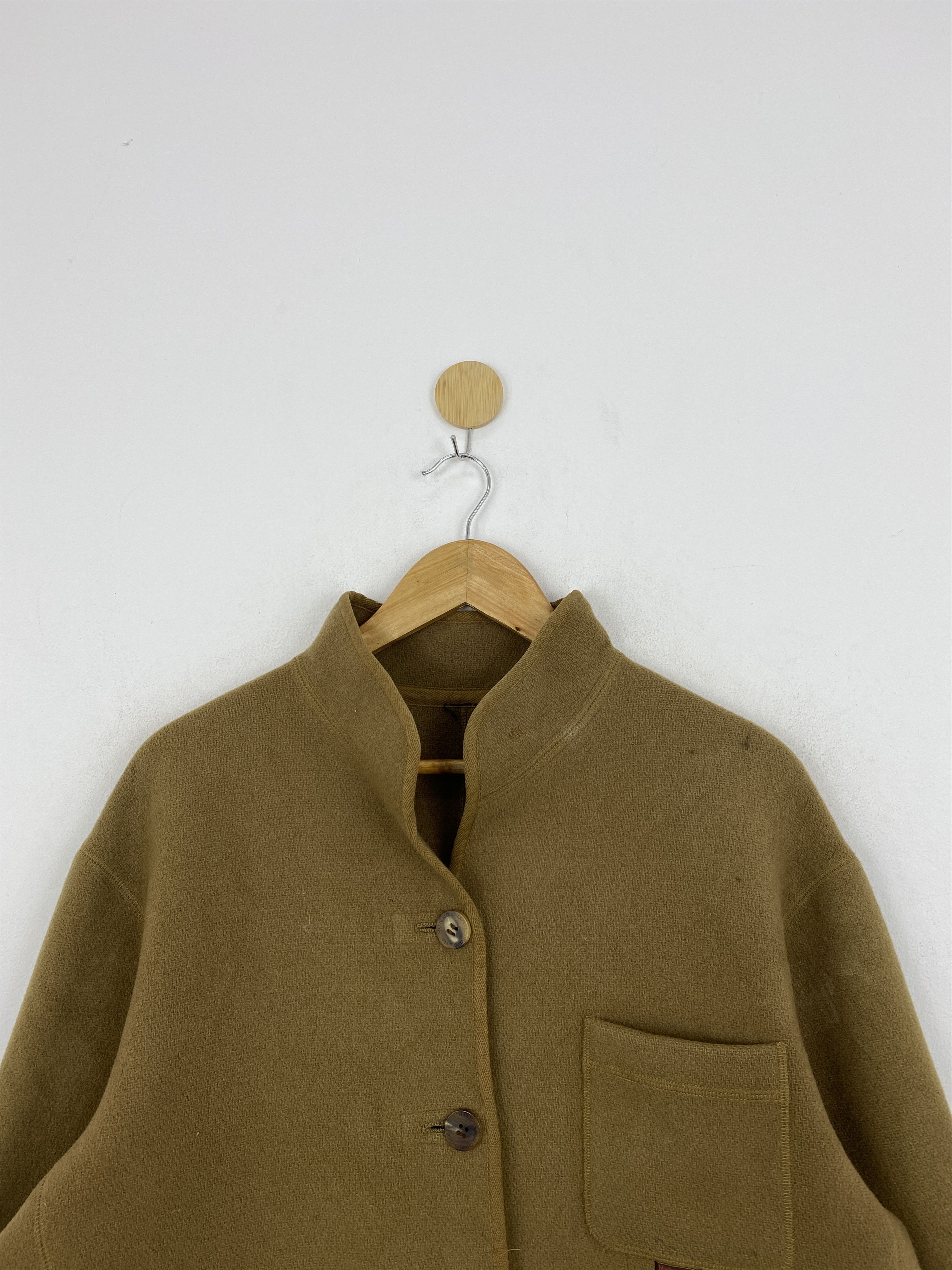 Japanese Brand Vintage Mademoiselle Non Non Wool Button Up Jacket JA0117 Size US L / EU 52-54 / 3 - 3 Thumbnail