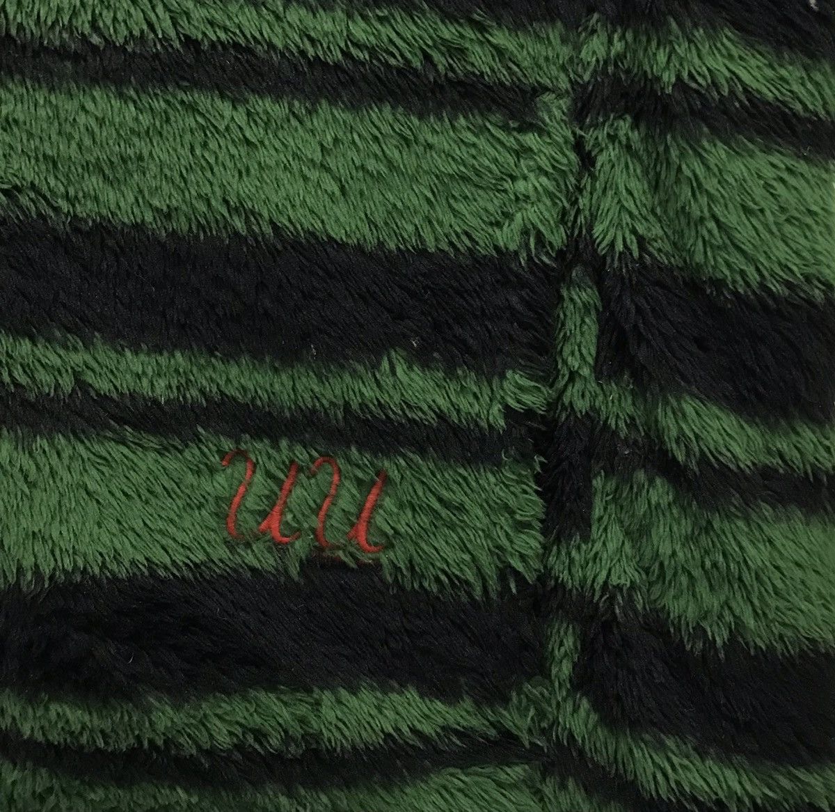 Undercover × Uniqlo × Vintage Vintage Uniqlo Undercover Fleece Cardigan Fir KIDS KNITWEAR Size US M / EU 48-50 / 2 - 4 Thumbnail