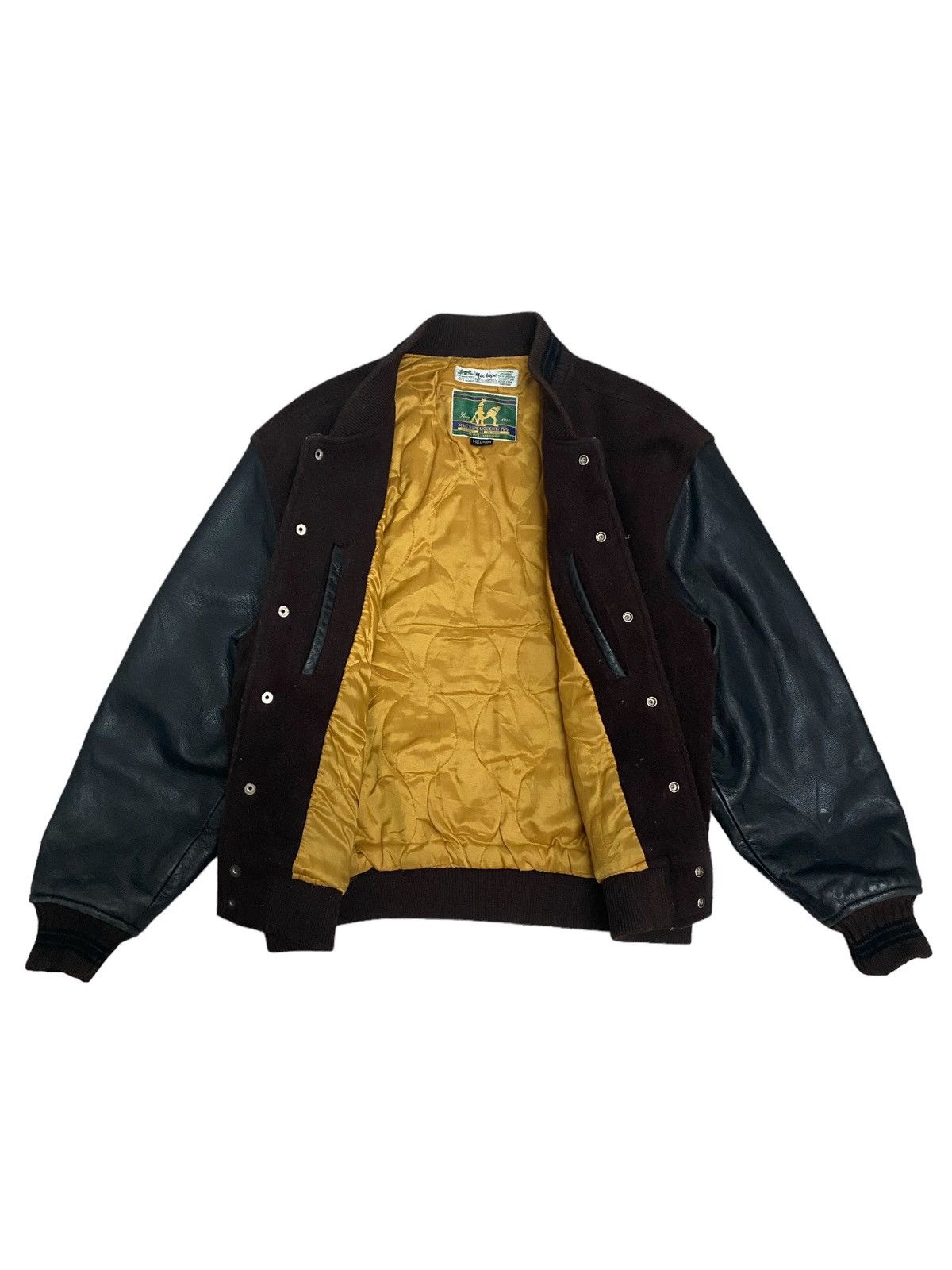 Japanese Brand × Vintage Offer‼️Vintage Machope Japanese Varsity Jacket Size US M / EU 48-50 / 2 - 3 Thumbnail