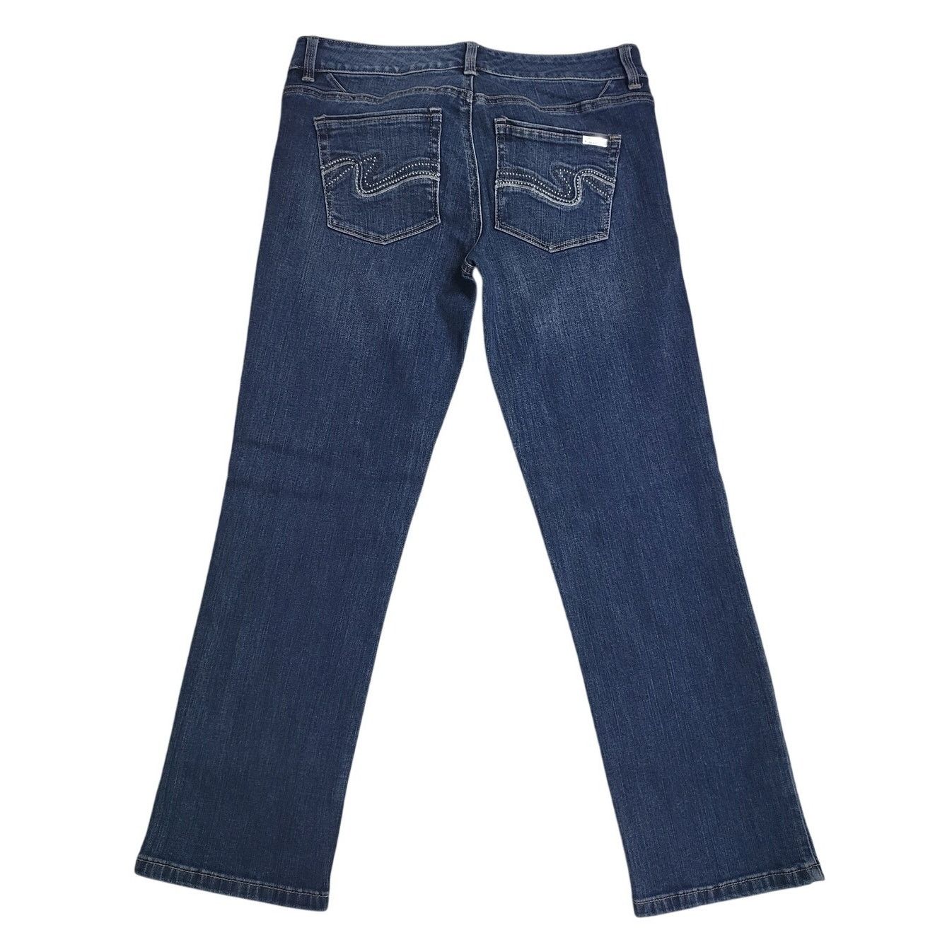 White House Black Market White House Black Market Crop Leg Medium Wash Jeans - Size 4 Size 27" / US 4 / IT 40 - 2 Thumbnail