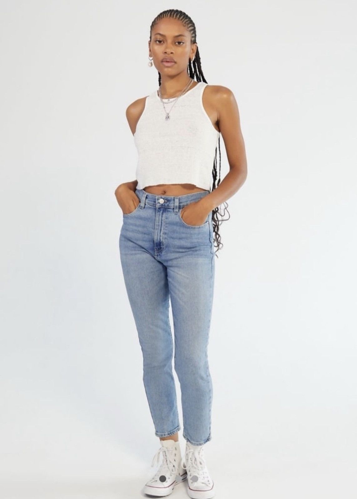Bdg BDG Girlfriend High Rise Jeans Size 24" / US 00 / IT 34 - 1 Thumbnail