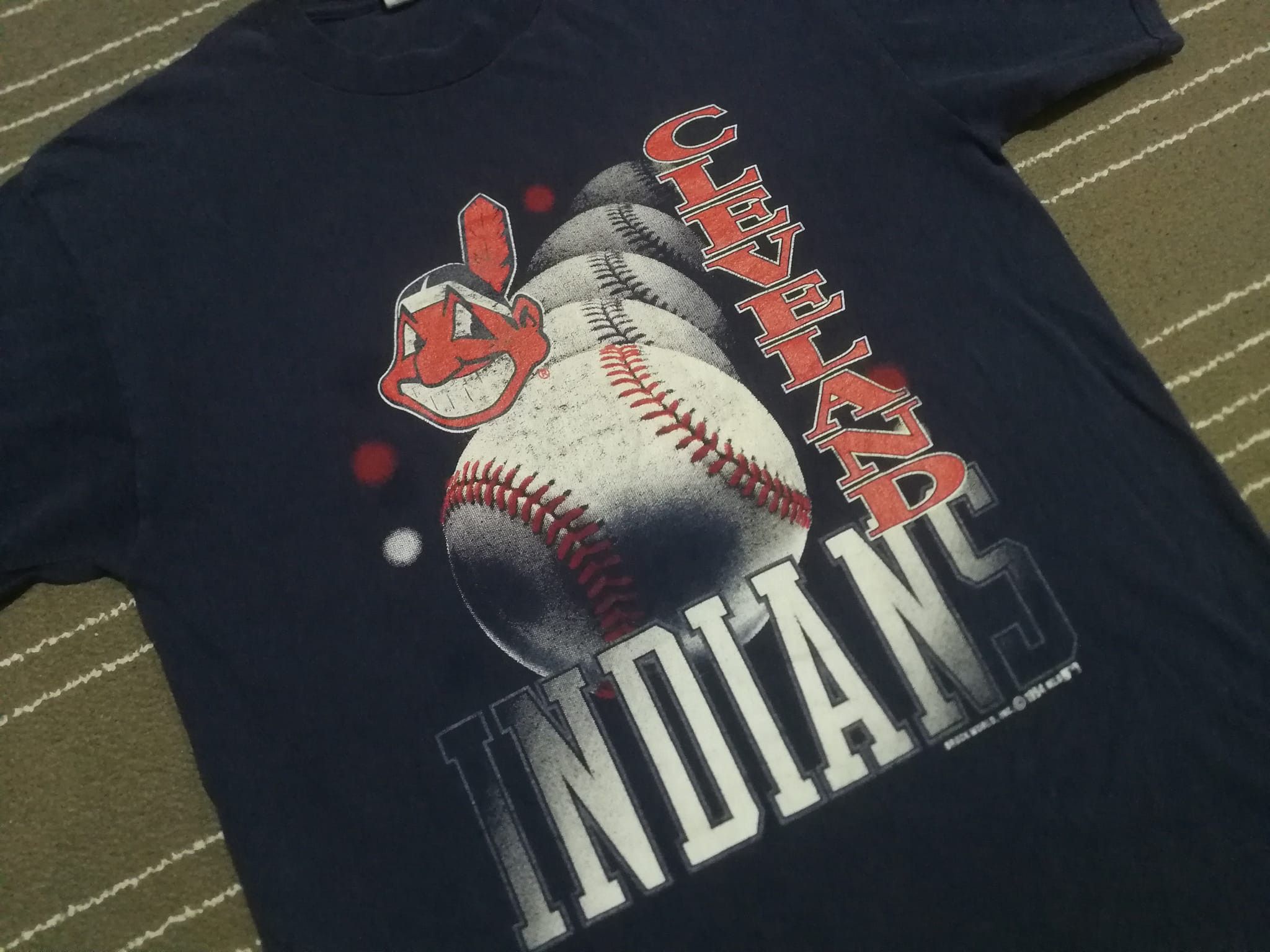 MLB × Vintage Vintage CLEVELAND INDIANS mlb 1994 S Size US S / EU 44-46 / 1 - 6 Thumbnail