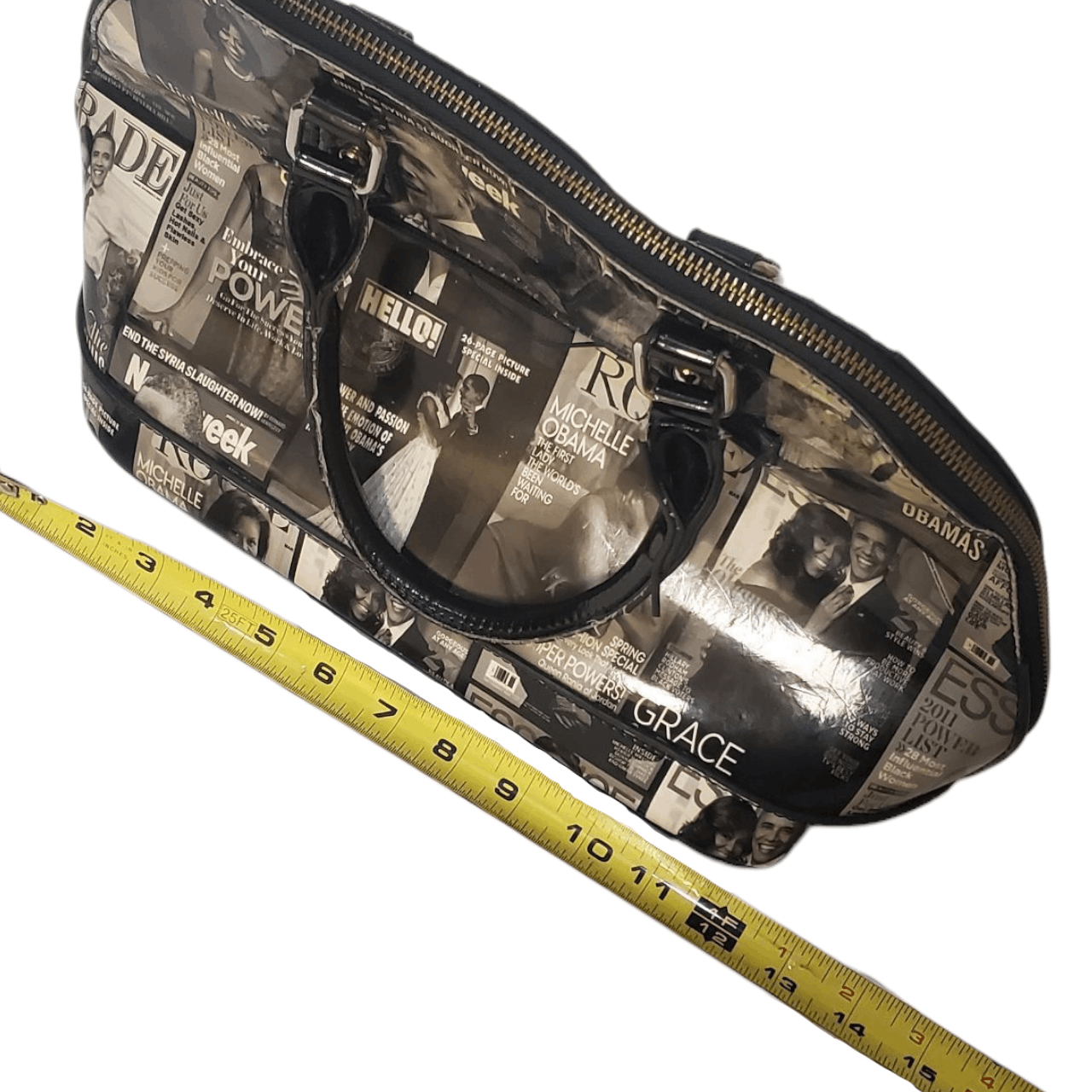 Vintage Y2K Michelle & Barrack Obama Purse Size ONE SIZE - 4 Thumbnail