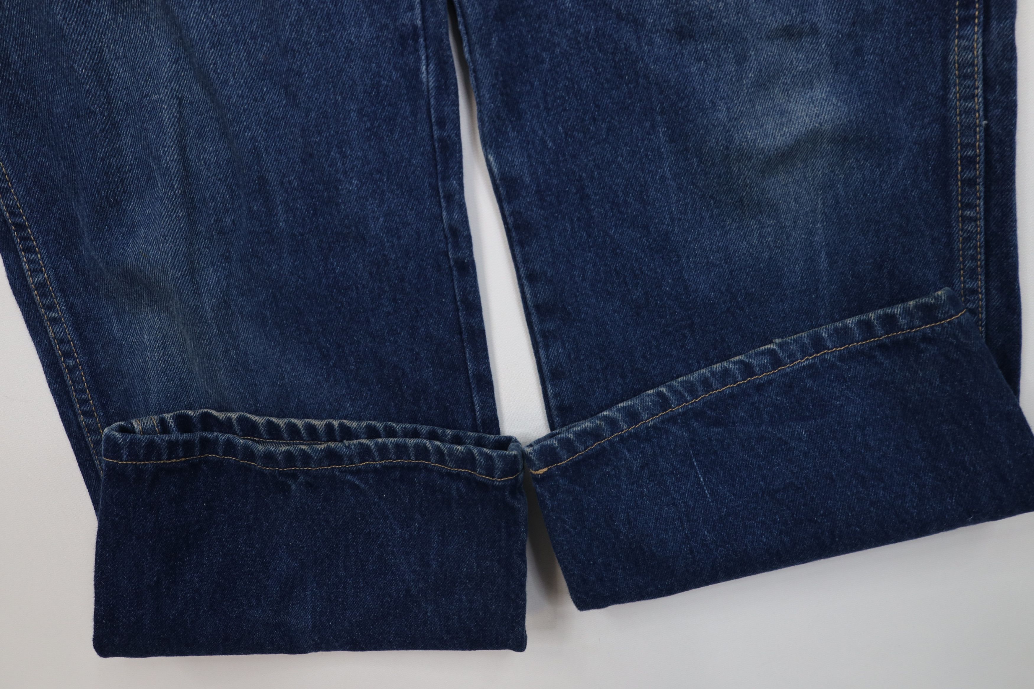 Calvin Klein Vintage 80s 90s Calvin Klein Wide Leg Denim Jeans Cotton USA Size US 36 / EU 52 - 5 Thumbnail