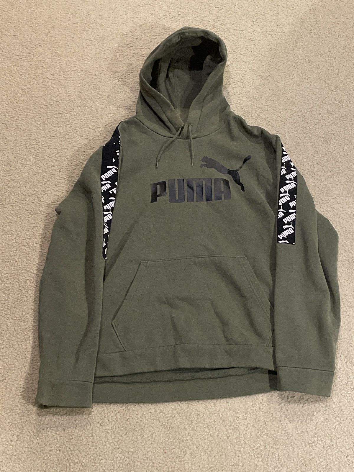 Puma Vintage Y2K Puma Hoodie Size US M / EU 48-50 / 2 - 2 Thumbnail
