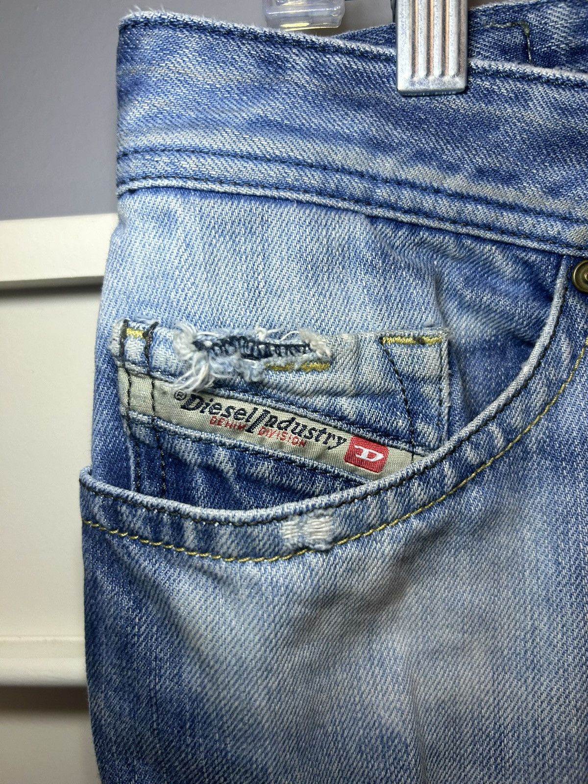 Diesel Vintage Diesel made in Italy “Ruky” distressed flared jeans Size US 32 / EU 48 - 15 Thumbnail