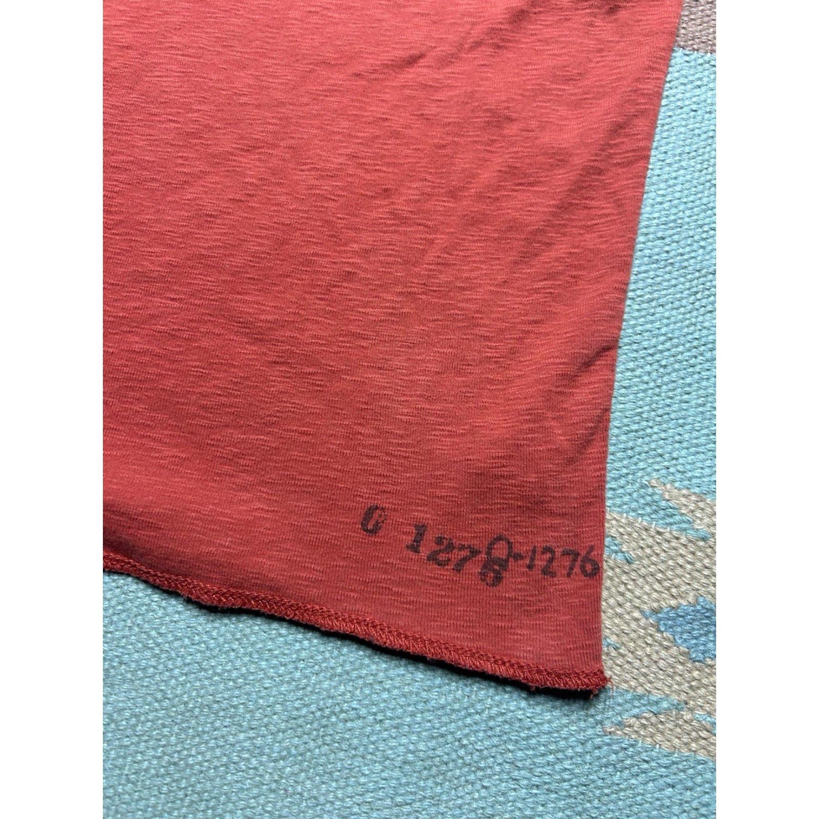 American Eagle Outfitters VINTAGE American Eagle long sleeve t shirt base layer slim fit stencil prison Lg Men's Red Slimming T-Shirt 90s Size US L / EU 52-54 / 3 - 3 Thumbnail