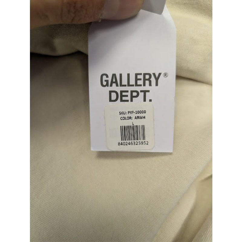 Gallery Dept. o1rshd1 Protect Yourself T-Shirt in Archival White Size US L / EU 52-54 / 3 - 20 Thumbnail