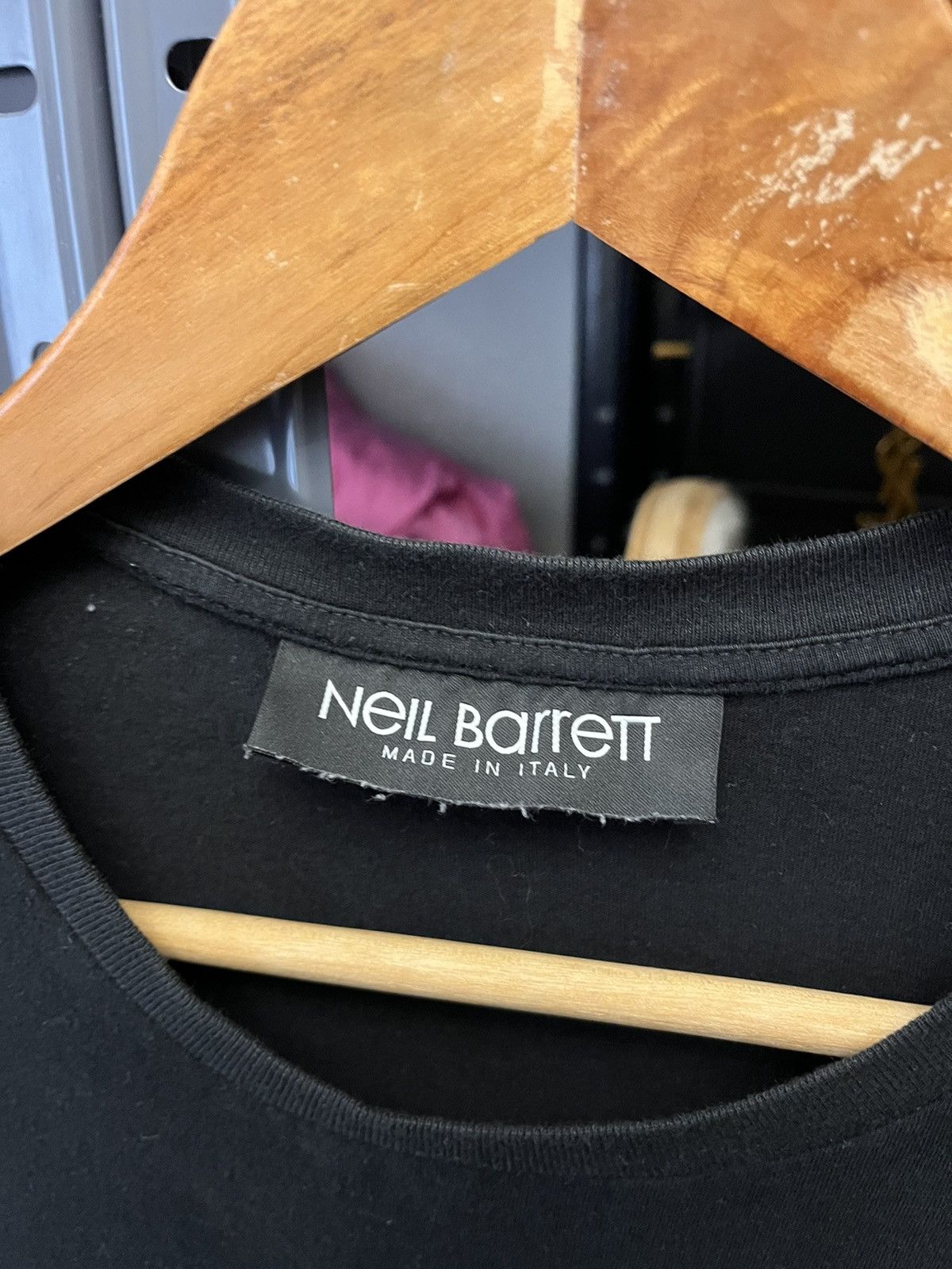 Neil Barrett Neil Barrett T-shirt Size US L / EU 52-54 / 3 - 3 Thumbnail