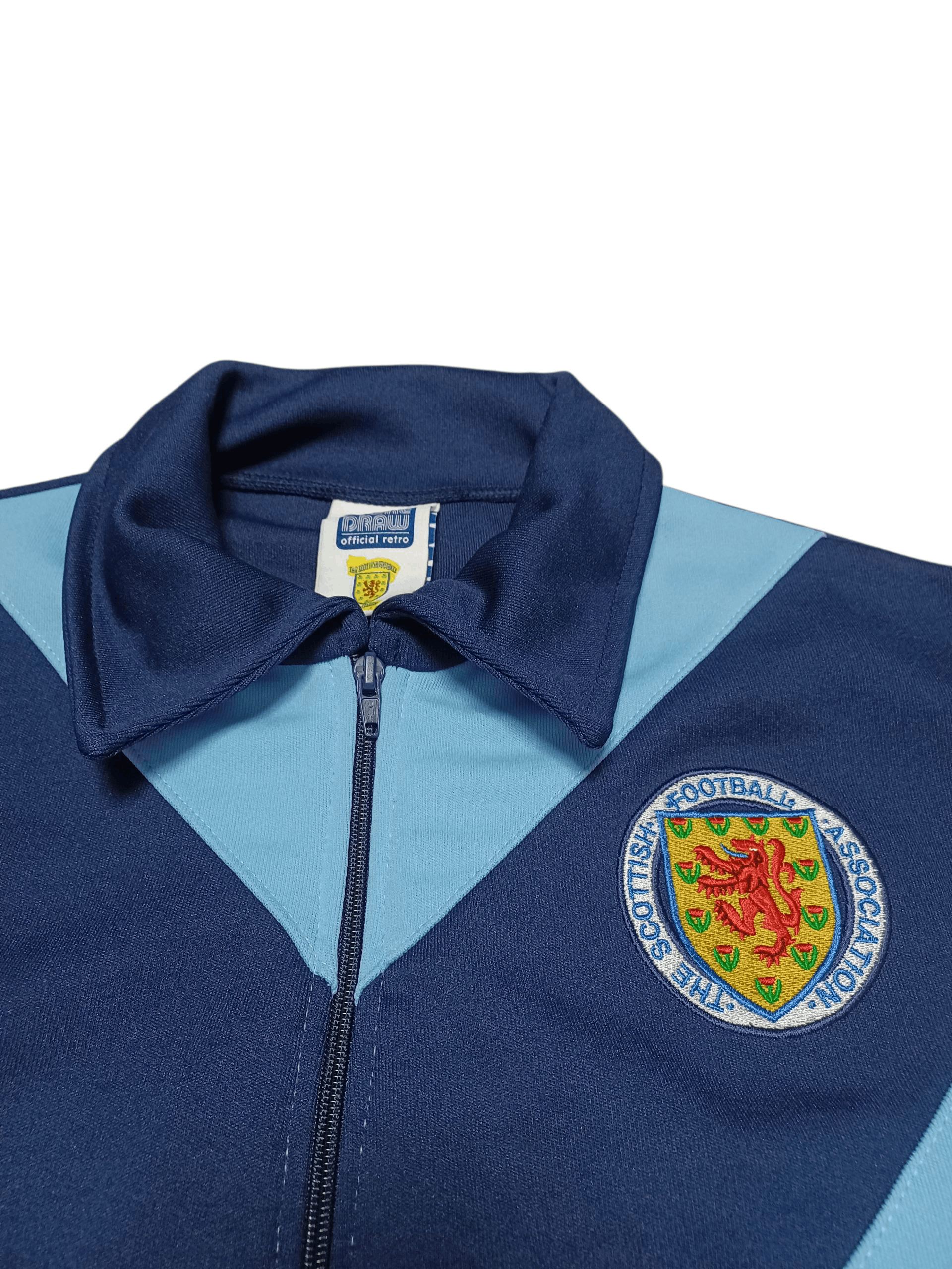 Other SCOTLAND VINTAGE SCORE DRAW TRACK JACKET SOCCER Size US XL / EU 56 / 4 - 2 Thumbnail