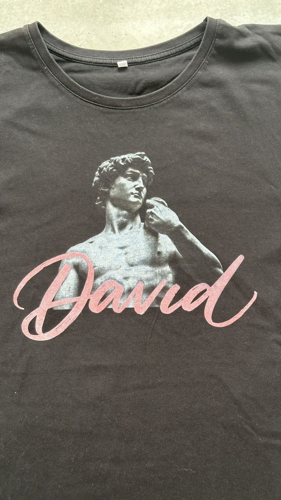 Vintage VINTAGE DAVID STATUE BY MICHELANGELO BOUNAROTTI TEE Size US L / EU 52-54 / 3 - 2 Thumbnail