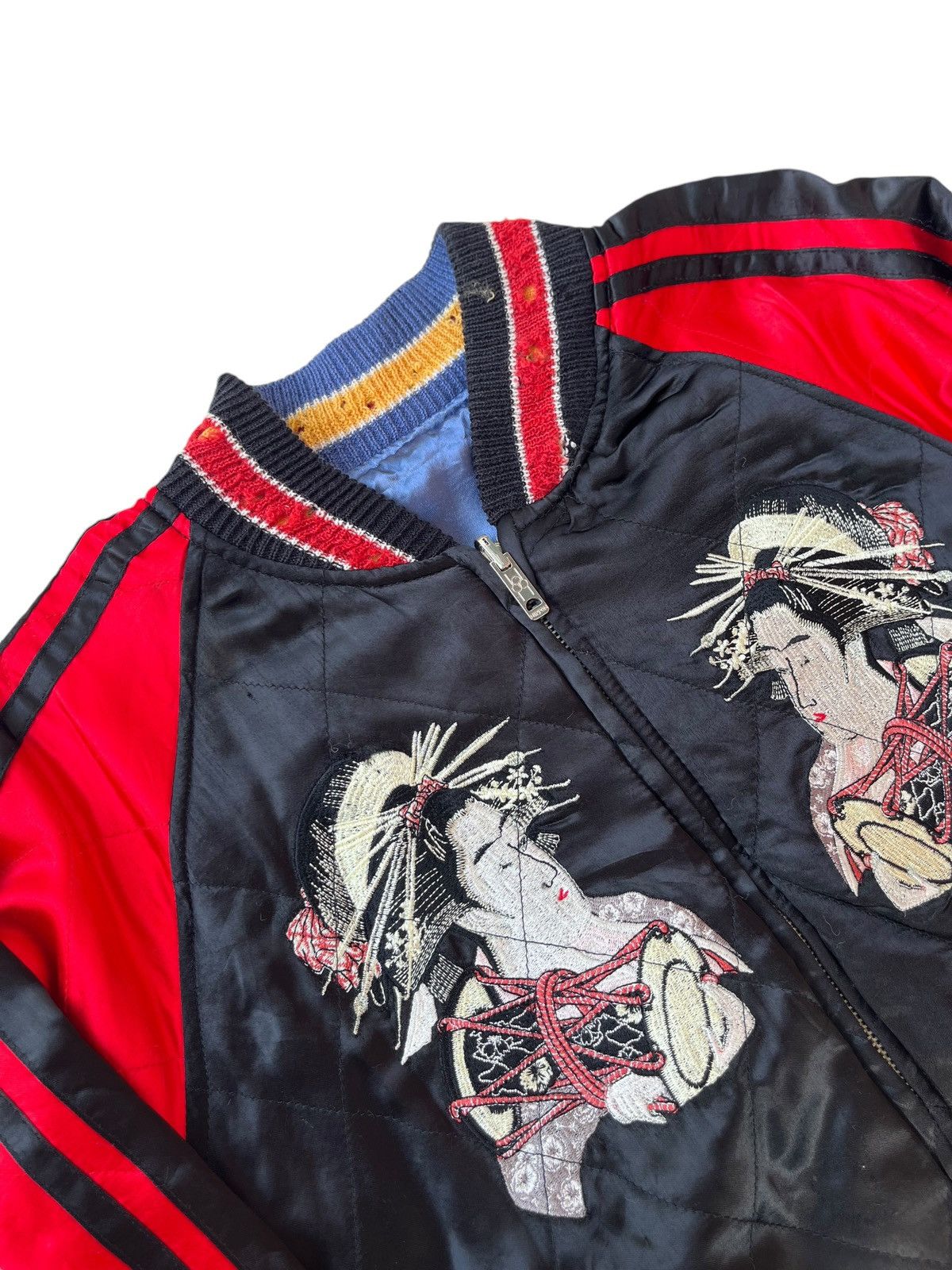Japanese Brand × Vintage VTG Sukajan Revisible Jacket Size US S / EU 44-46 / 1 - 12 Thumbnail