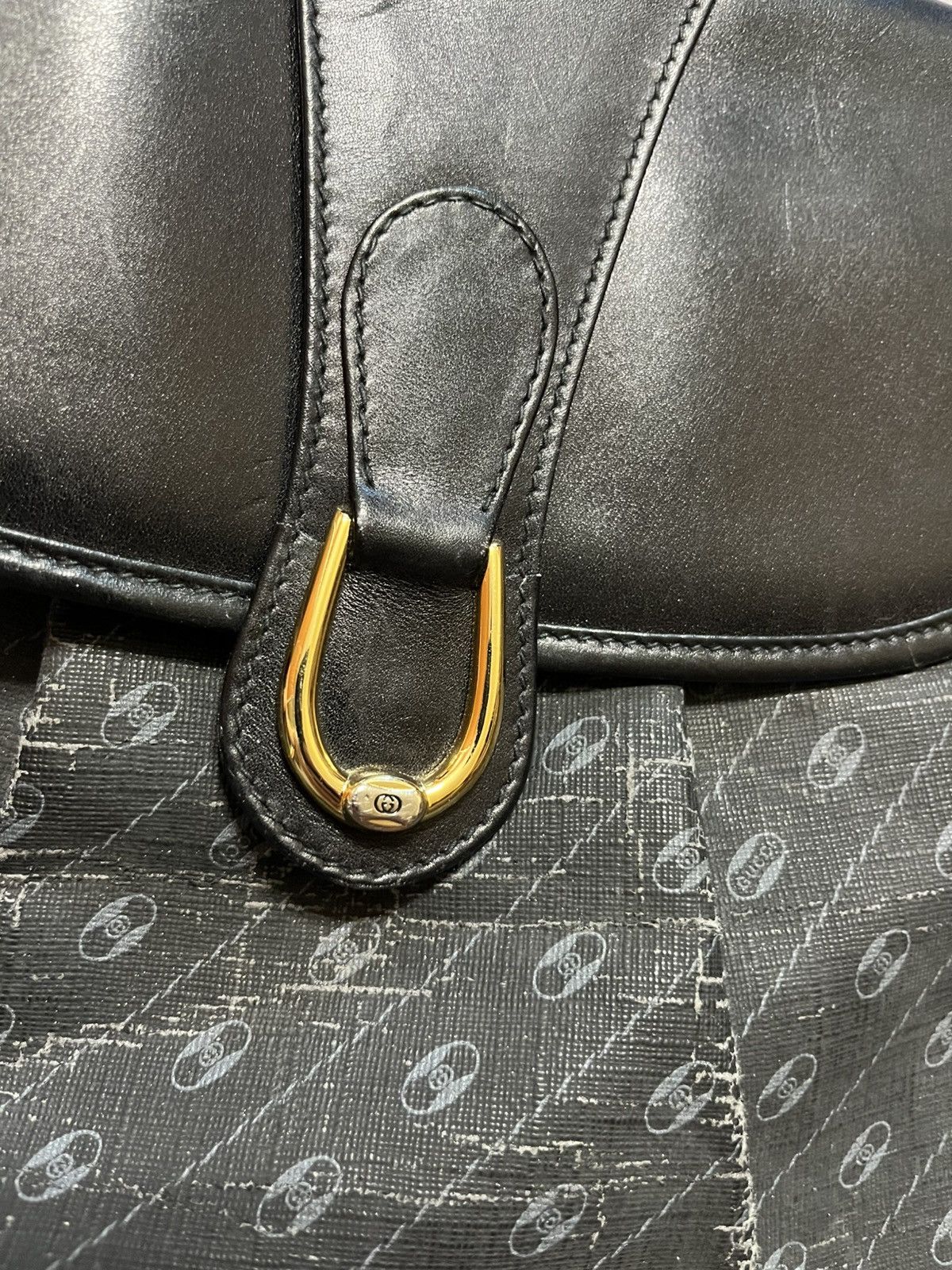 Gucci Gucci Vintage 80s Accessory Collection Stirrup Crossbody Bag Size ONE SIZE - 7 Thumbnail