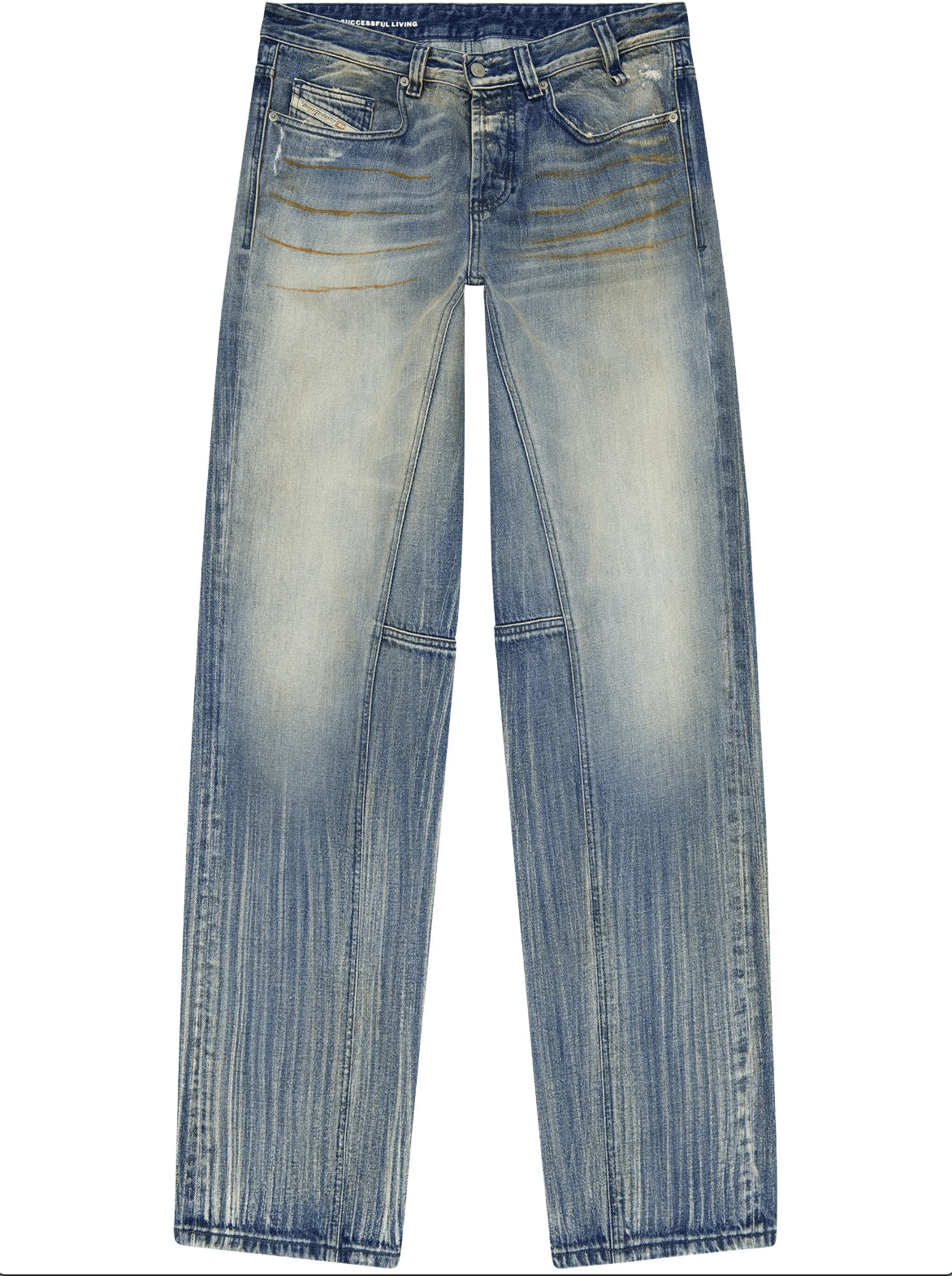 Diesel Diesel 2001 D-Macro Straight-Leg Jeans Size US 32 / EU 48 - 3 Thumbnail