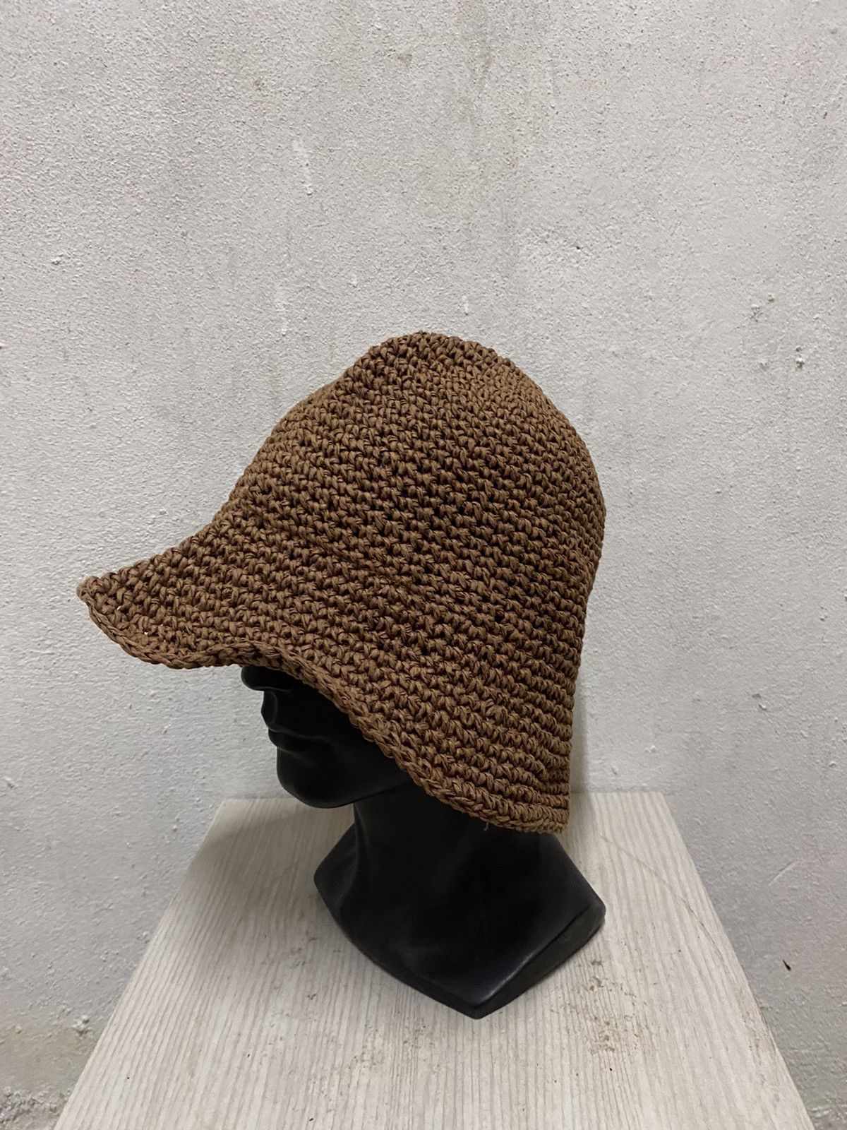 Japanese Brand × Uniqlo Japanese Brand Uniqlo Crochet Bucket Hat Size ONE SIZE - 3 Thumbnail