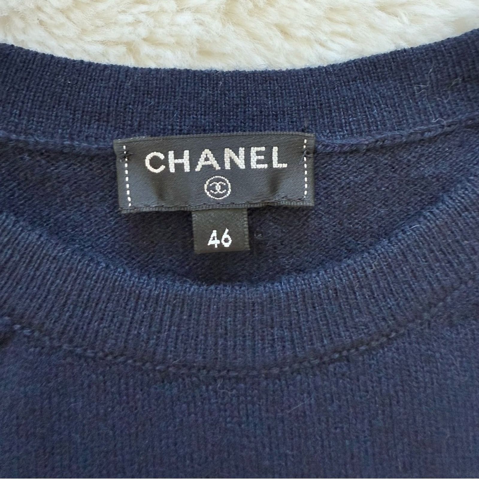 Chanel CHANEL women cashmere dress 46FR or 12 US Authentic 3500$ Size XL / US 12-14 / IT 48-50 - 8 Thumbnail