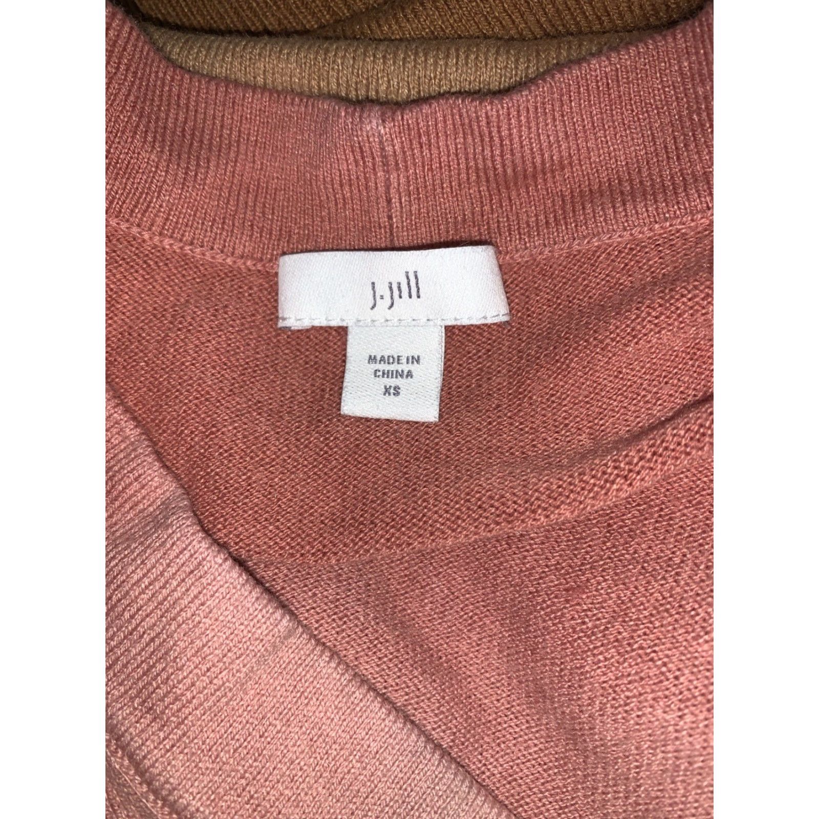 J. Jill J. Jill Cardigan Sweater XS V-Neck Button Knit Multicolor Adult Women Long Sleeve Fall Winter Spring 2022 Regular Size Size XS / US 0-2 / IT 36-38 - 5 Thumbnail