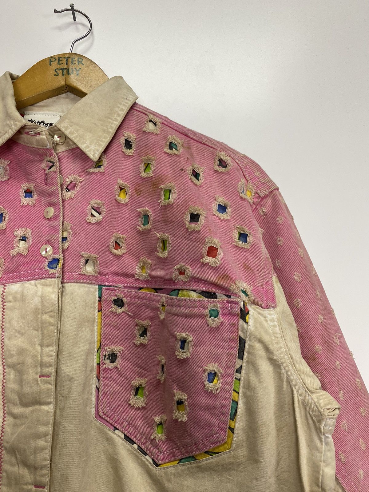 Japanese Brand × Vintage Damage Button Jacket Size US M / EU 48-50 / 2 - 10 Thumbnail