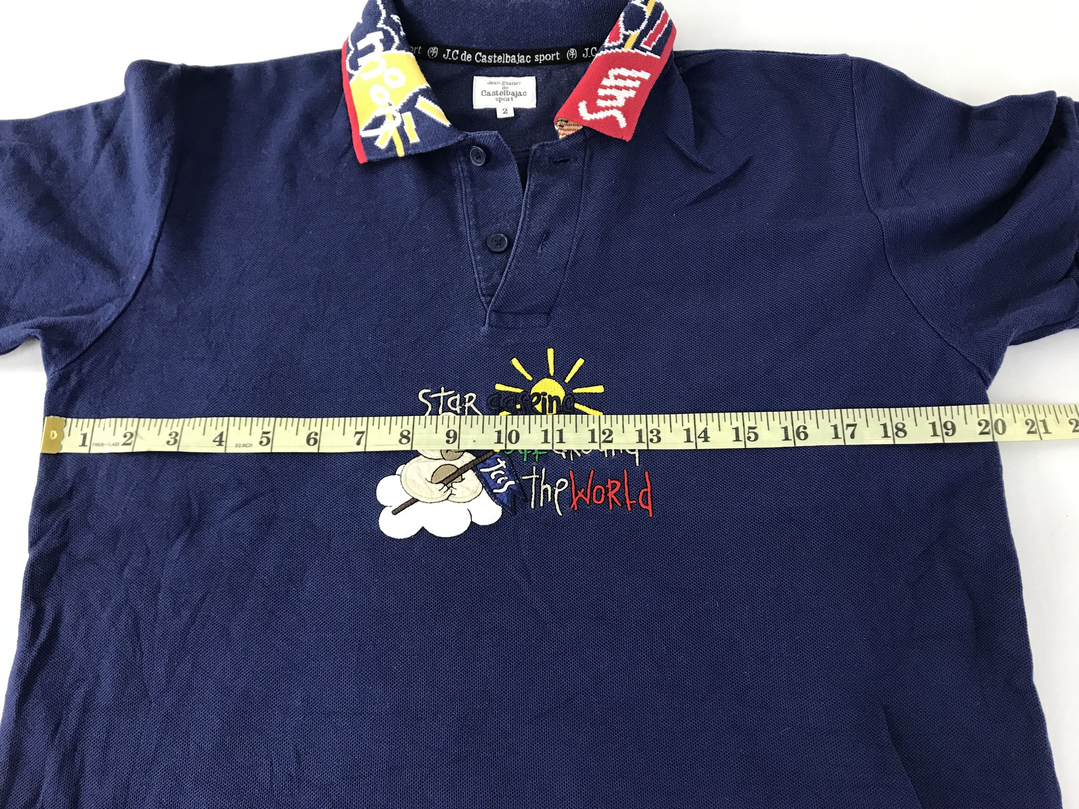 Jean Charles De Castelbajac 90s Jean Charles De Castelbajac Sport Bear Tee T-shirt Polo Size US S / EU 44-46 / 1 - 9 Thumbnail