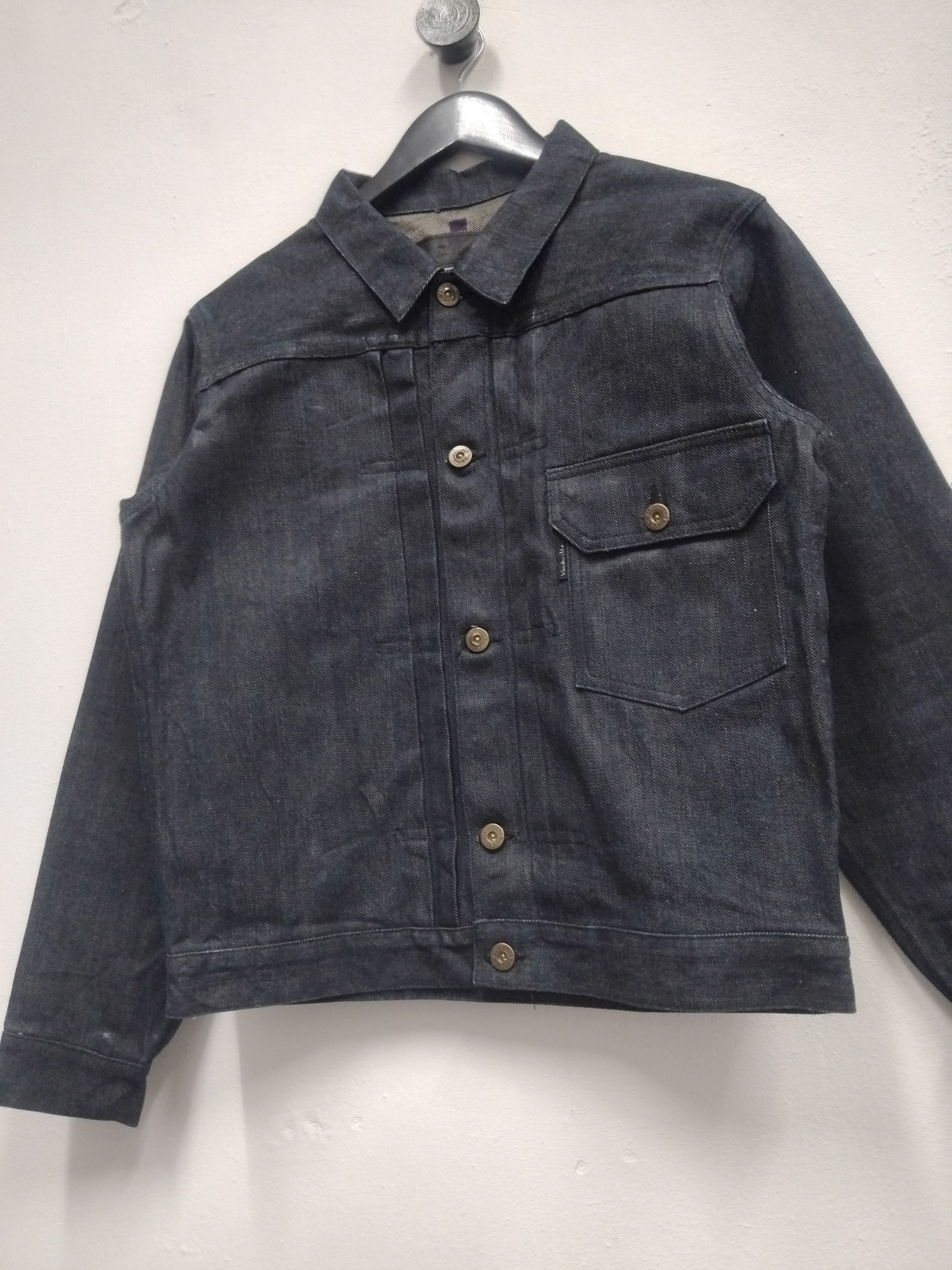 Japanese Brand 💥Vau dev illa selvedge Japanese denim Jacket Size US S / EU 44-46 / 1 - 13 Thumbnail