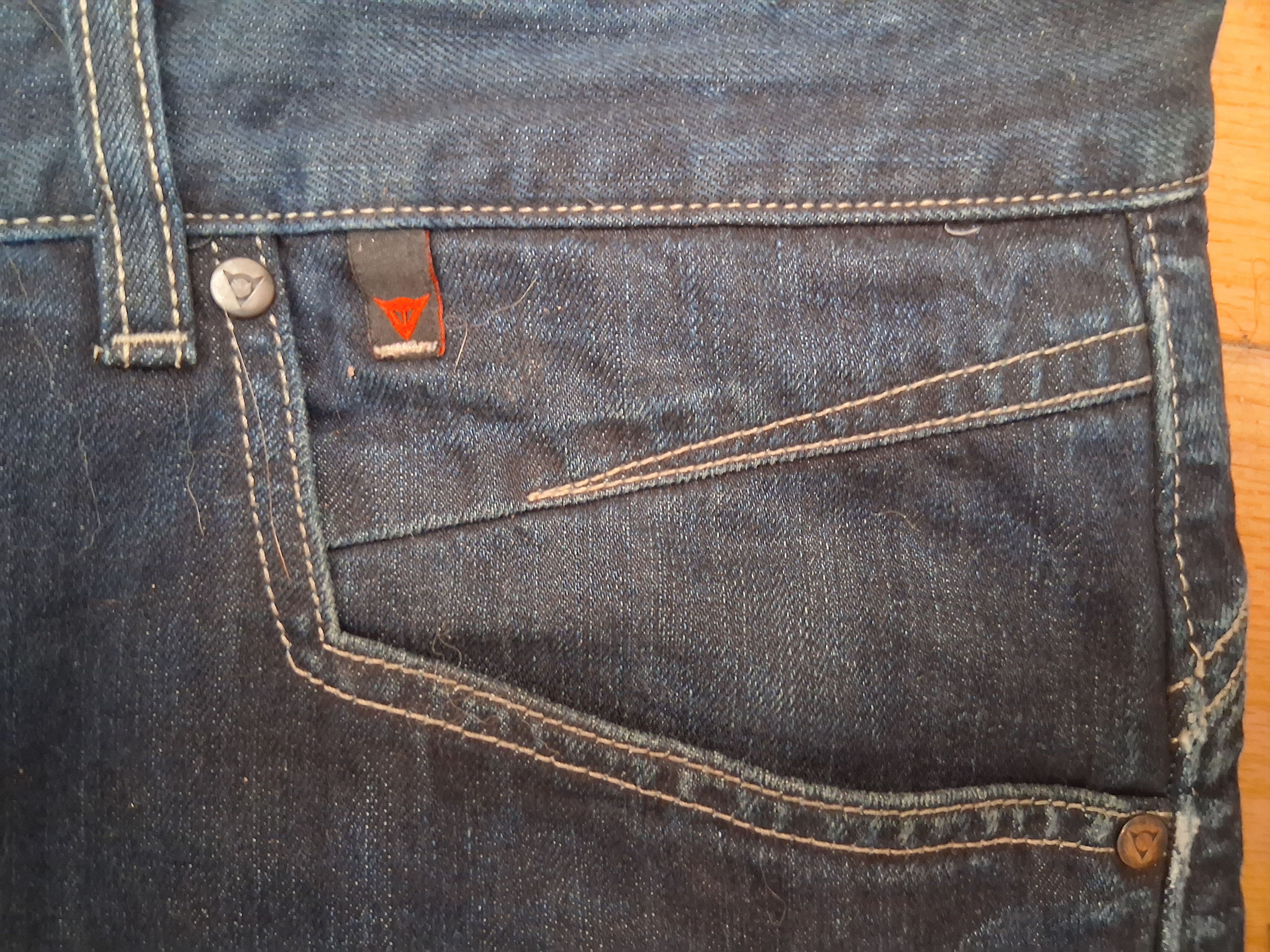 Dainese Dainese Made in Italy Denim Size 38 Red Line Selvage Denim Size US 38 / EU 54 - 2 Thumbnail
