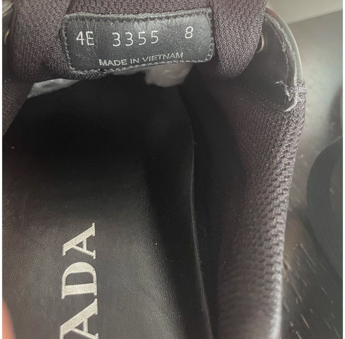 Prada Prada Nylon Piuma 2020/21 Sneakers – Black – UK 8 / US Size US 9 / EU 42 - 5 Thumbnail