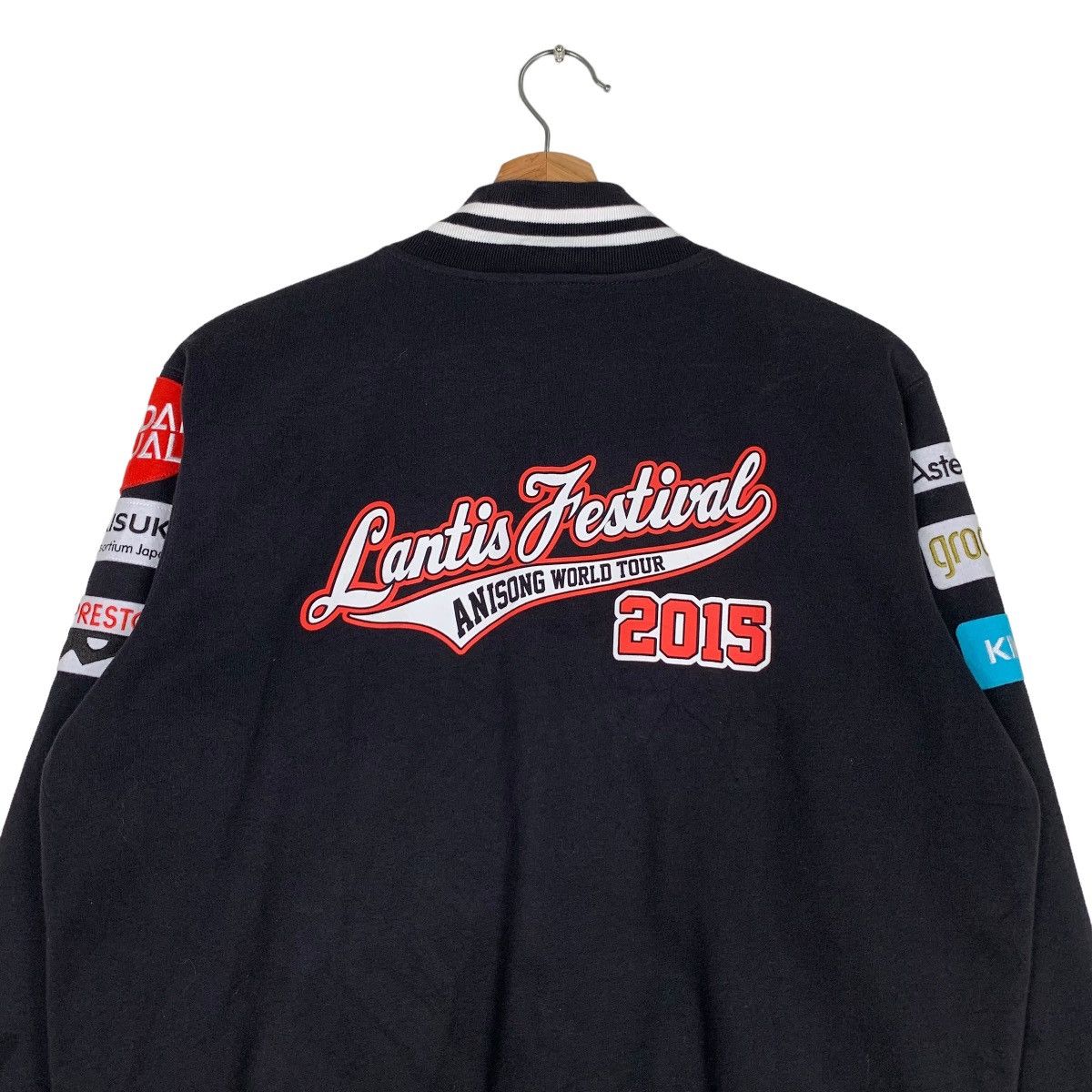 Japanese Brand Lantis Festival Anisong World Tour Patches Jacket #0436-C20 Size US M / EU 48-50 / 2 - 8 Thumbnail
