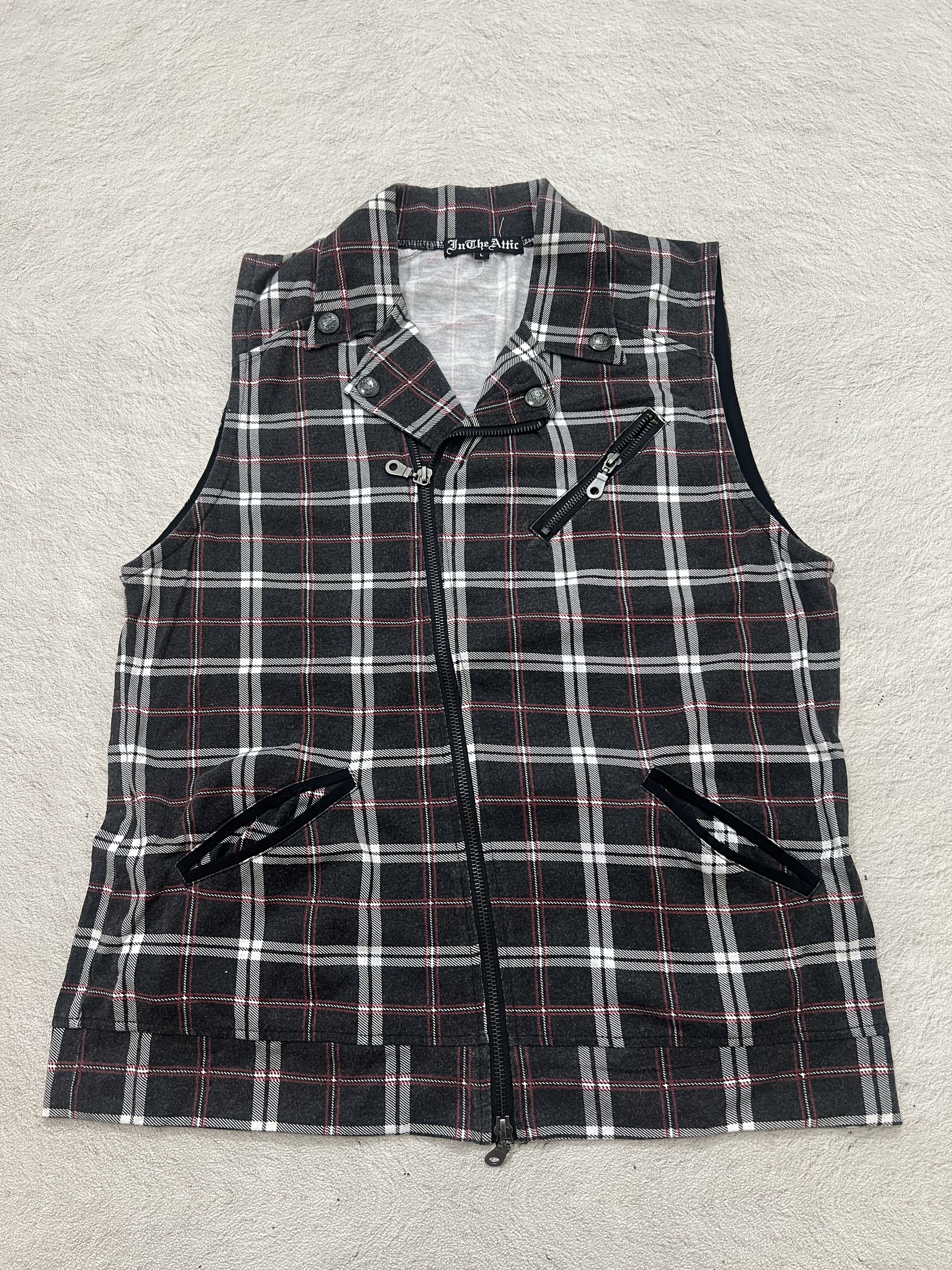 In The Attic 2000s Japanese Attix Bondage Asymmetric Vkei y2k Lgb Ifsix Size US M / EU 48-50 / 2 - 1 Thumbnail