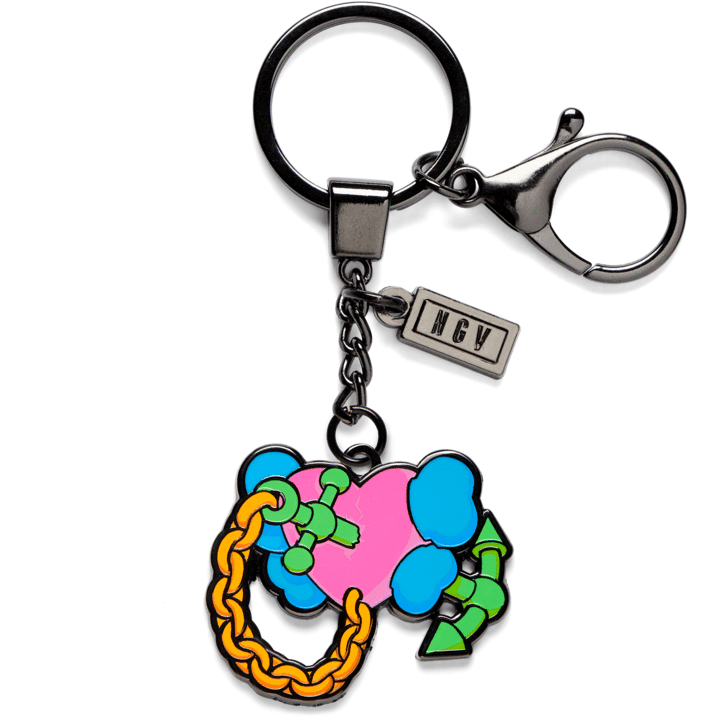 KAWS Blitz Keychain Clear キーホルダー KAWS Blitz Keychain Clear キーホルダー