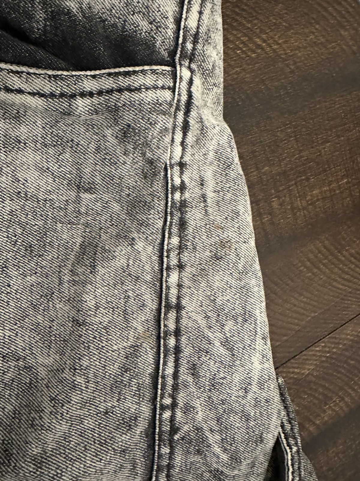 Other VTG Cotler Blue Alley Denim & Leather Patchwork Jacket-Spots Size US L / EU 52-54 / 3 - 20 Thumbnail