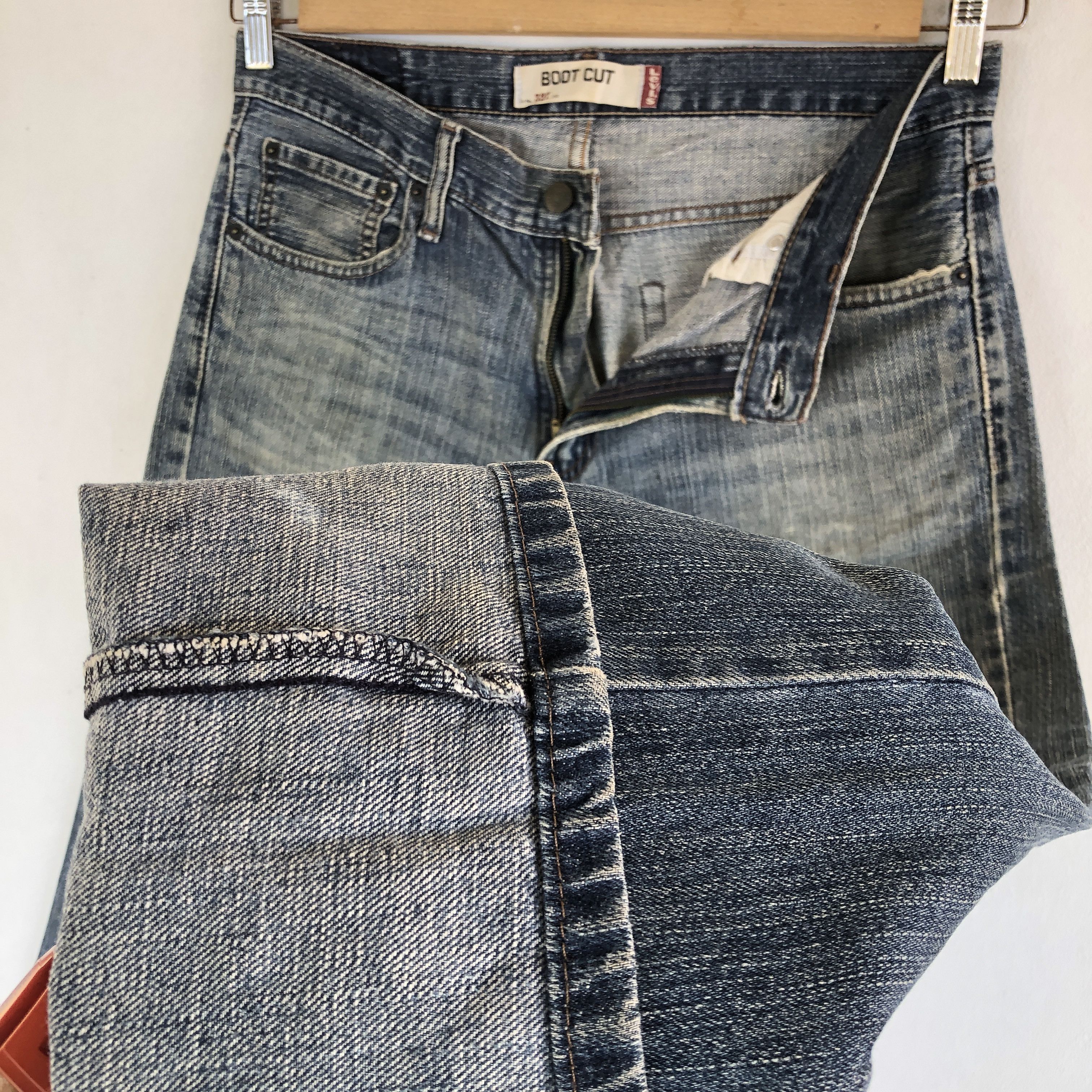 Levi's Vintage Levis 527 Bootcut Jeans Distress Levi's Flare Denim Size US 32 / EU 48 - 8 Thumbnail