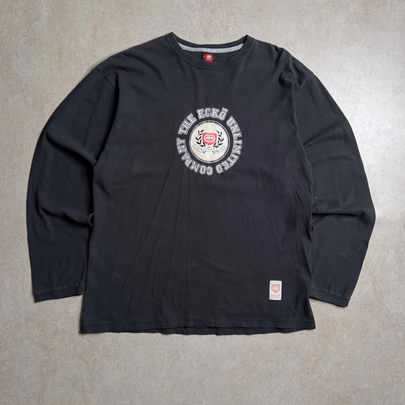Ecko Unltd. Vintage Ecko Unltd Black Top - S Size US S / EU 44-46 / 1 - 1 Thumbnail