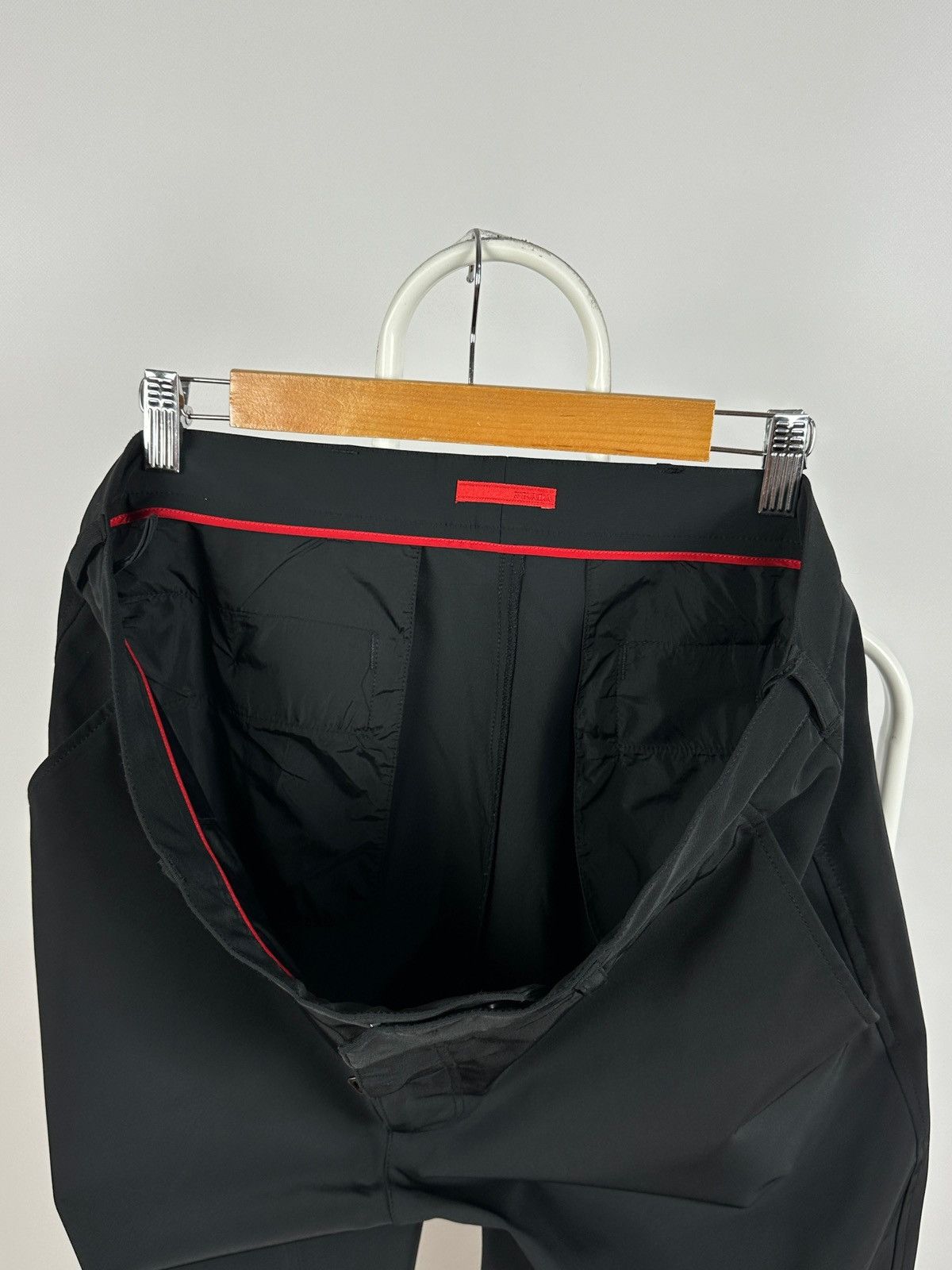 Prada Vintage Prada Black Tab Trousers Pants Size US 36 / EU 52 - 19 Thumbnail